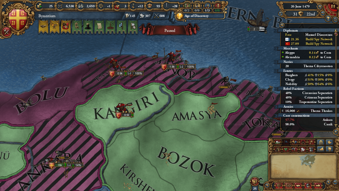 A beautiful moment, where Ottomans and Byzantines come together to