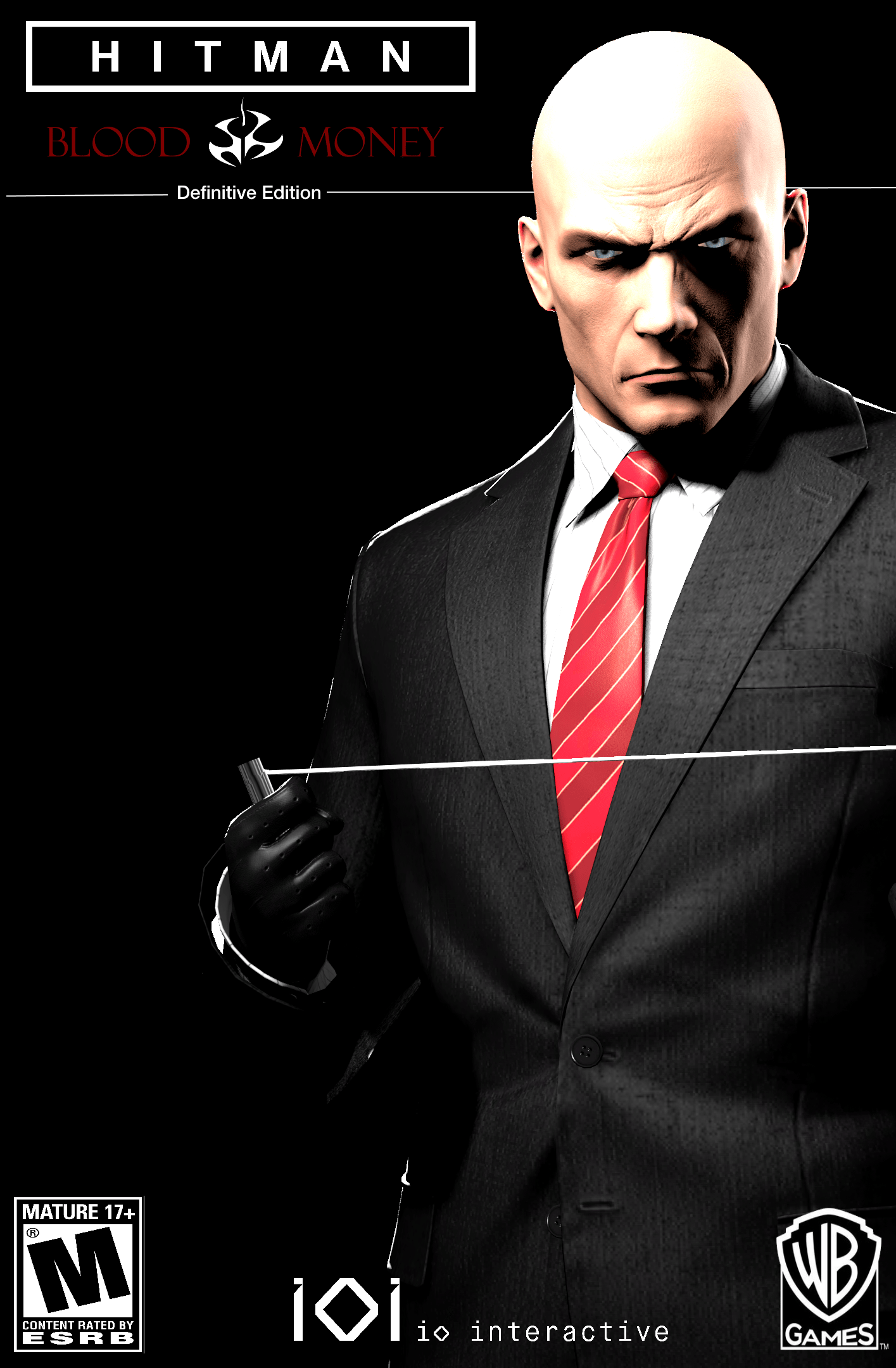 Made a cover concept for a Blood Money Remake Using 47's updated look