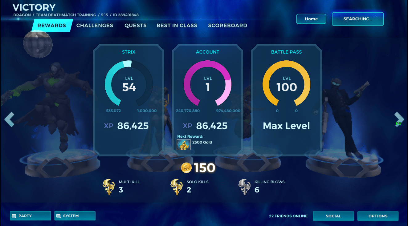 Completed Battle Pass 3 xD r/Paladins