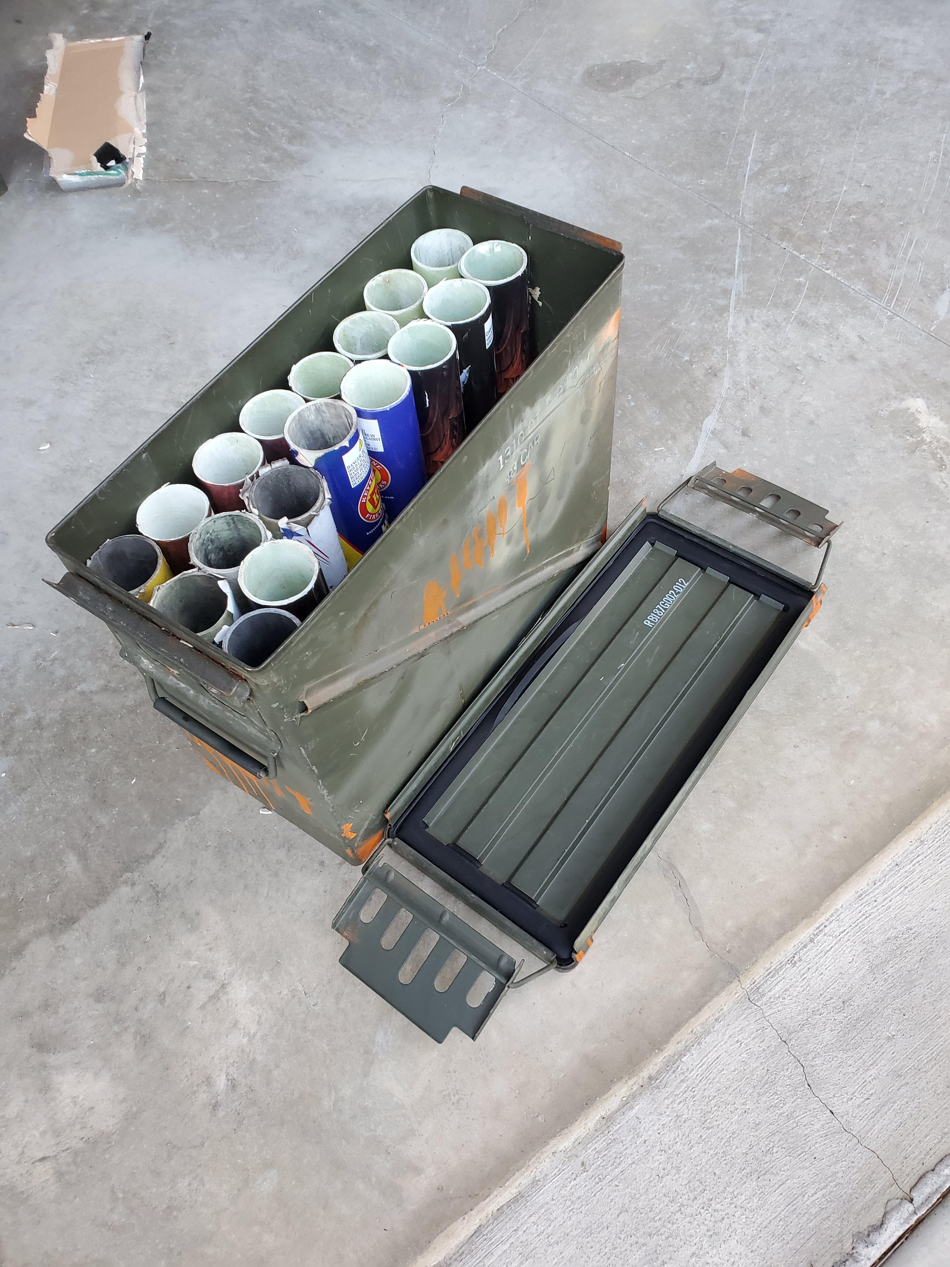 Thinking about turning this into a mortar rack. r/fireworks