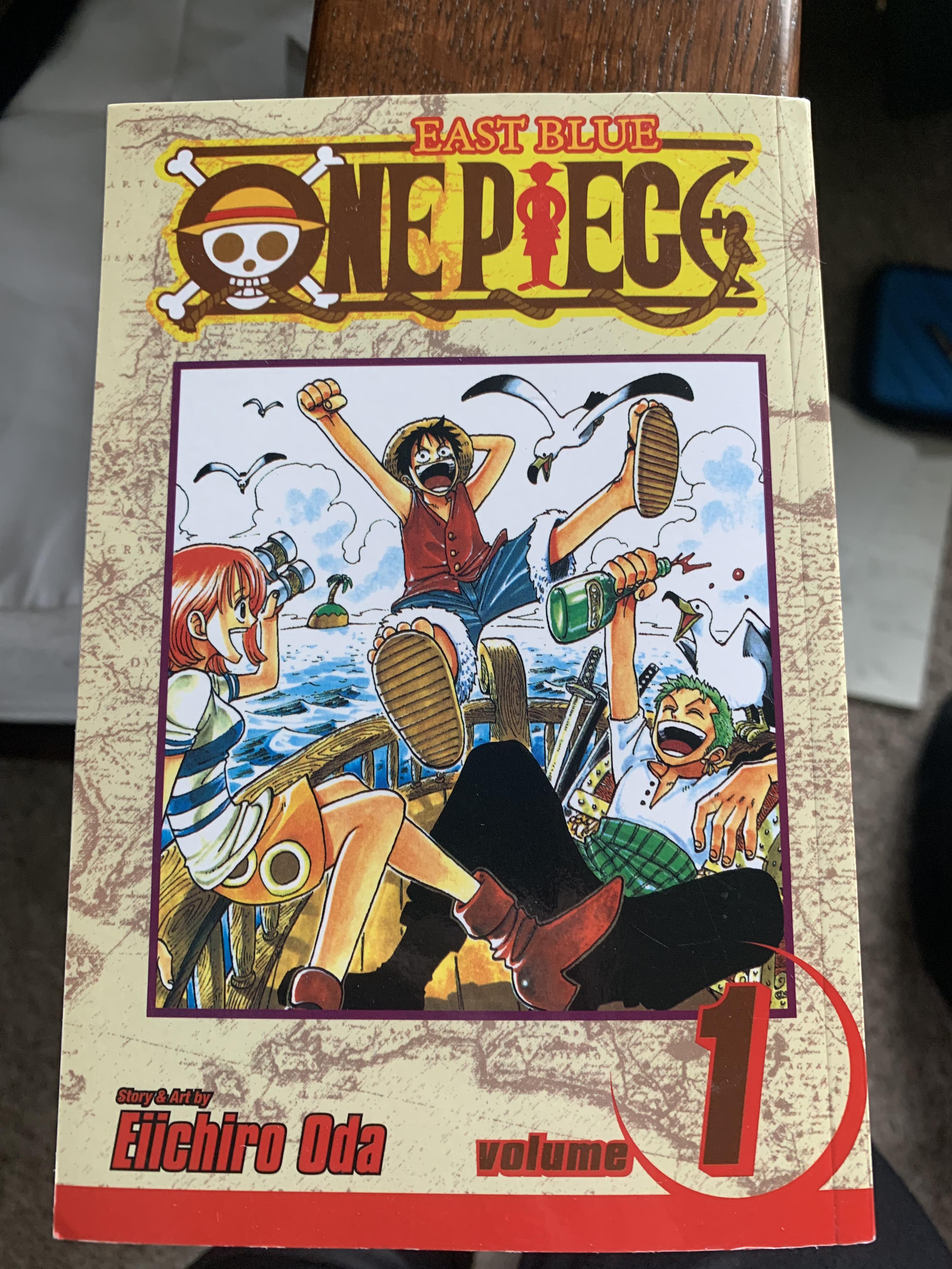 My manga journey begins OnePiece