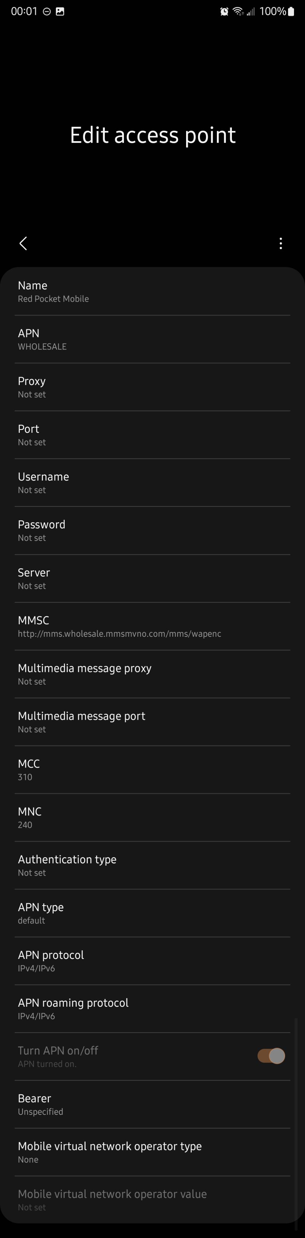 Is the GSMA on red pocket throttled? redpocket