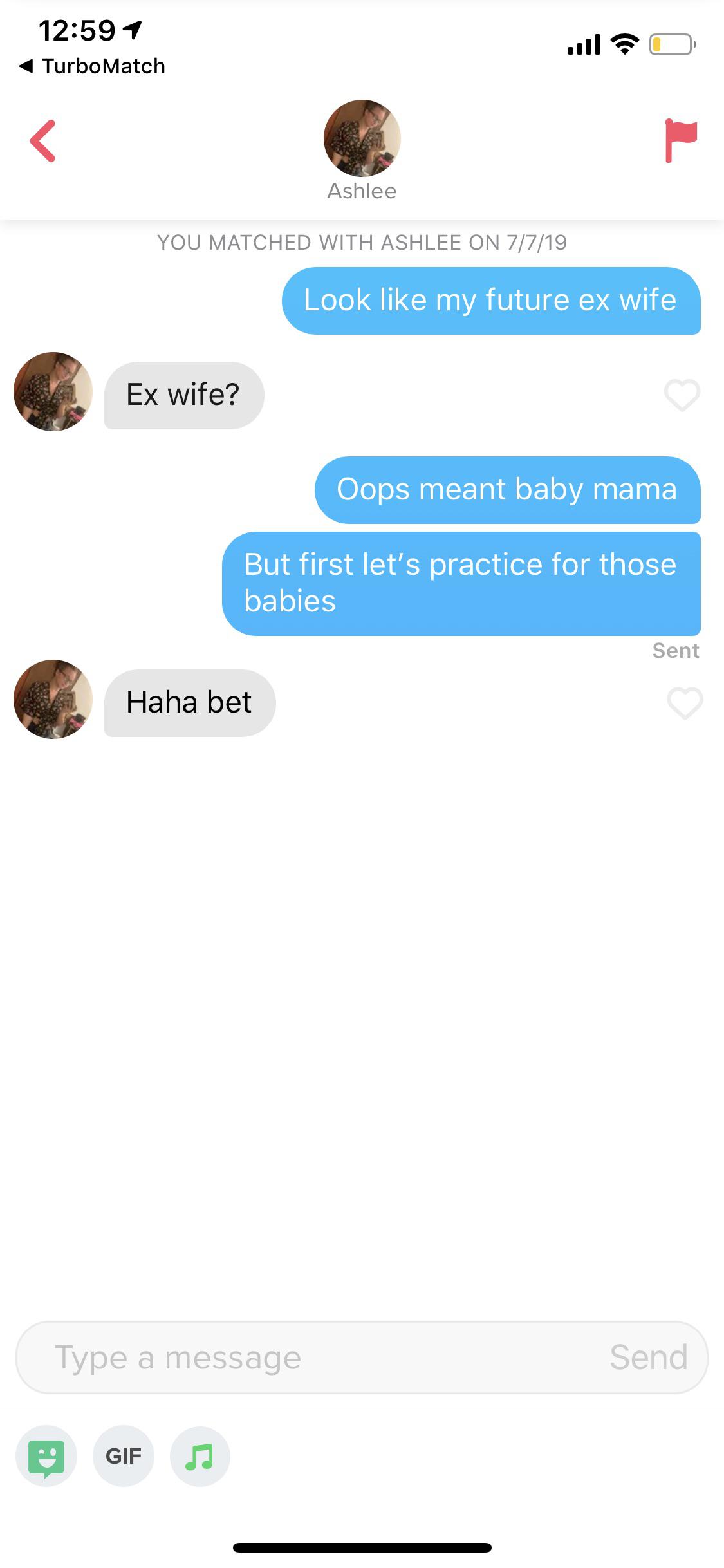 Baby mama r/Tinder