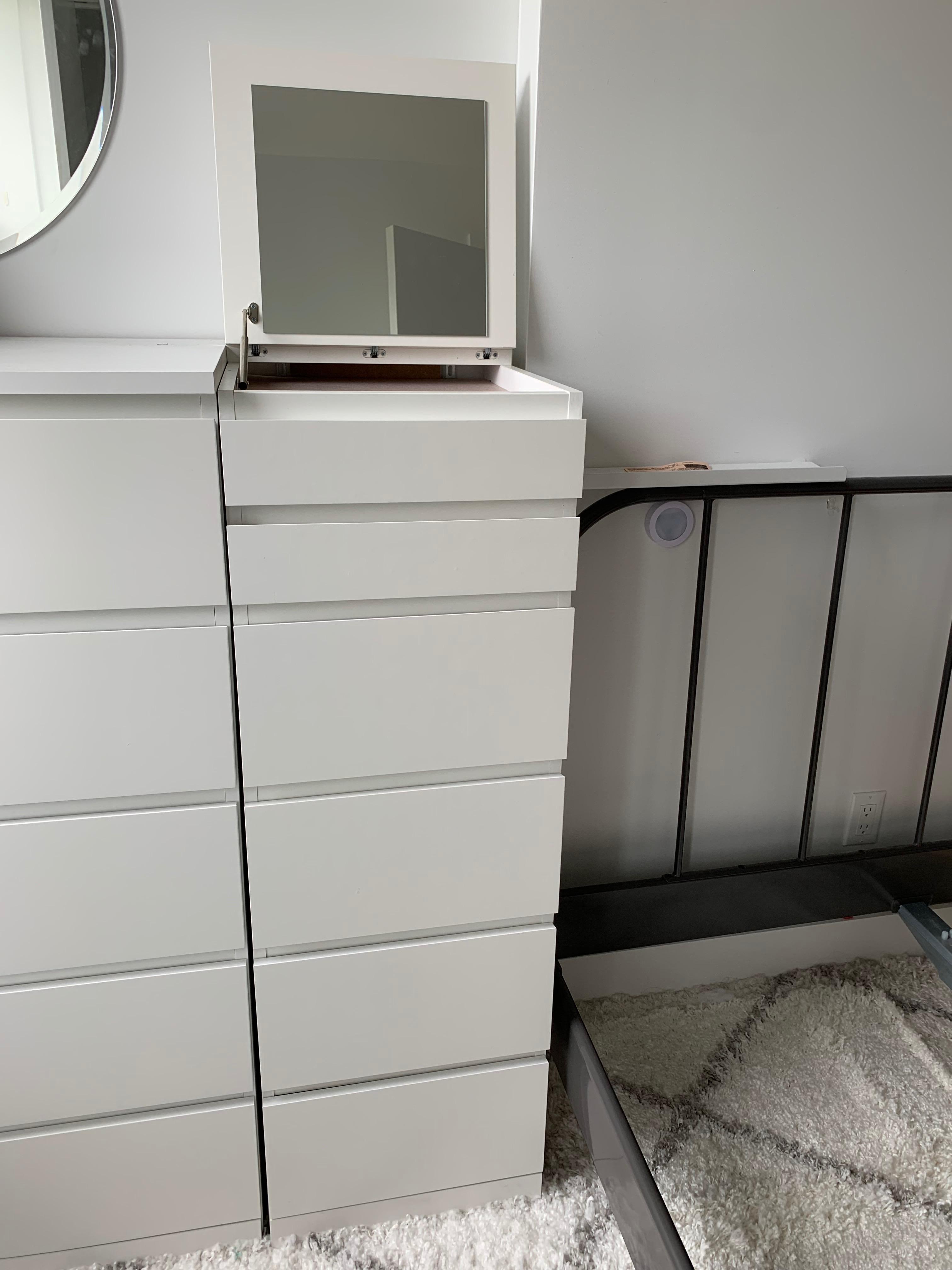 SELLING Discontinued IKEA Malm Dresser w/ Jewelry Tray 60 OBO r