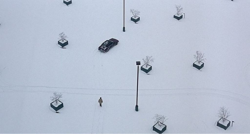 The Parking Lot Scene from Fargo (1996) r/minimalism