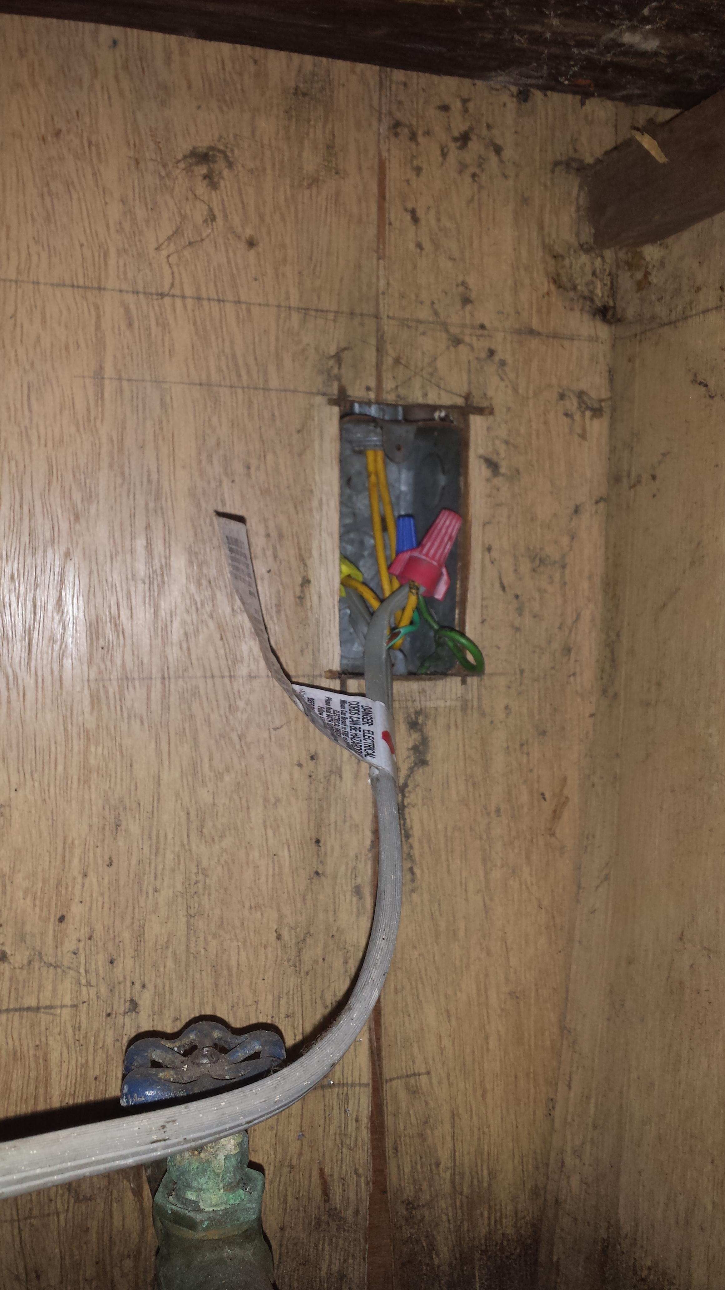 Asked the landlord to fix an electrical problem with the water heater