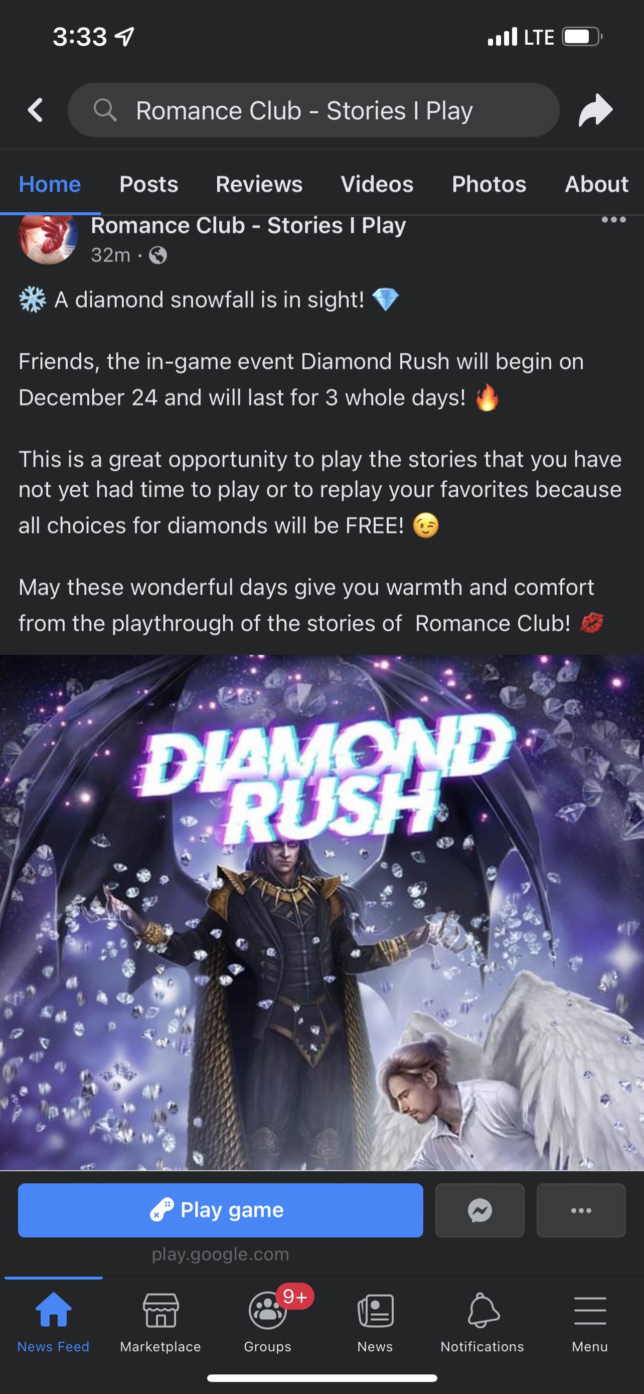 Diamond Rush is the next event and we will have it for 72 hours🥰 r