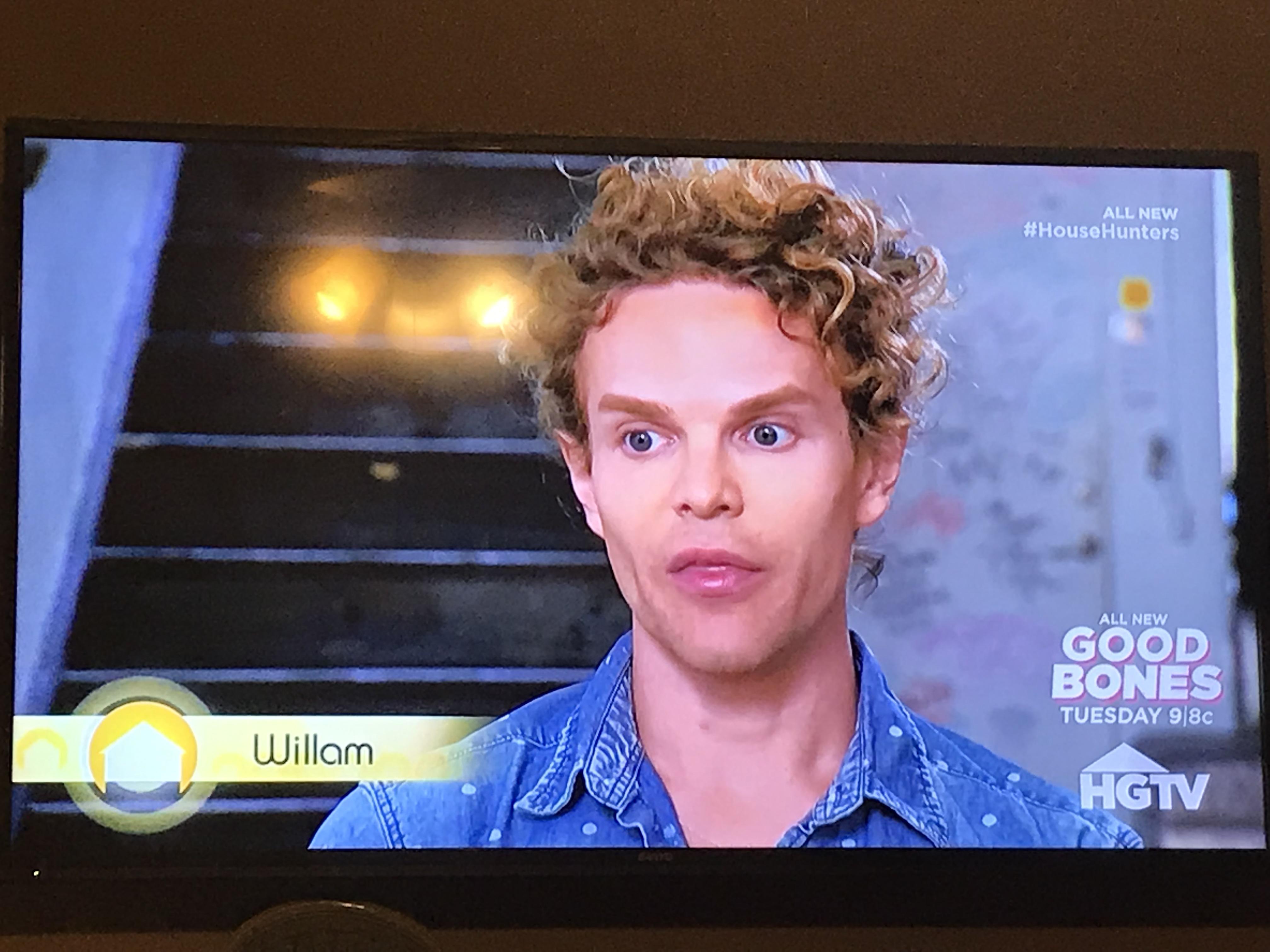Willam on the new episode of House Hunters tonight r/rupaulsdragrace