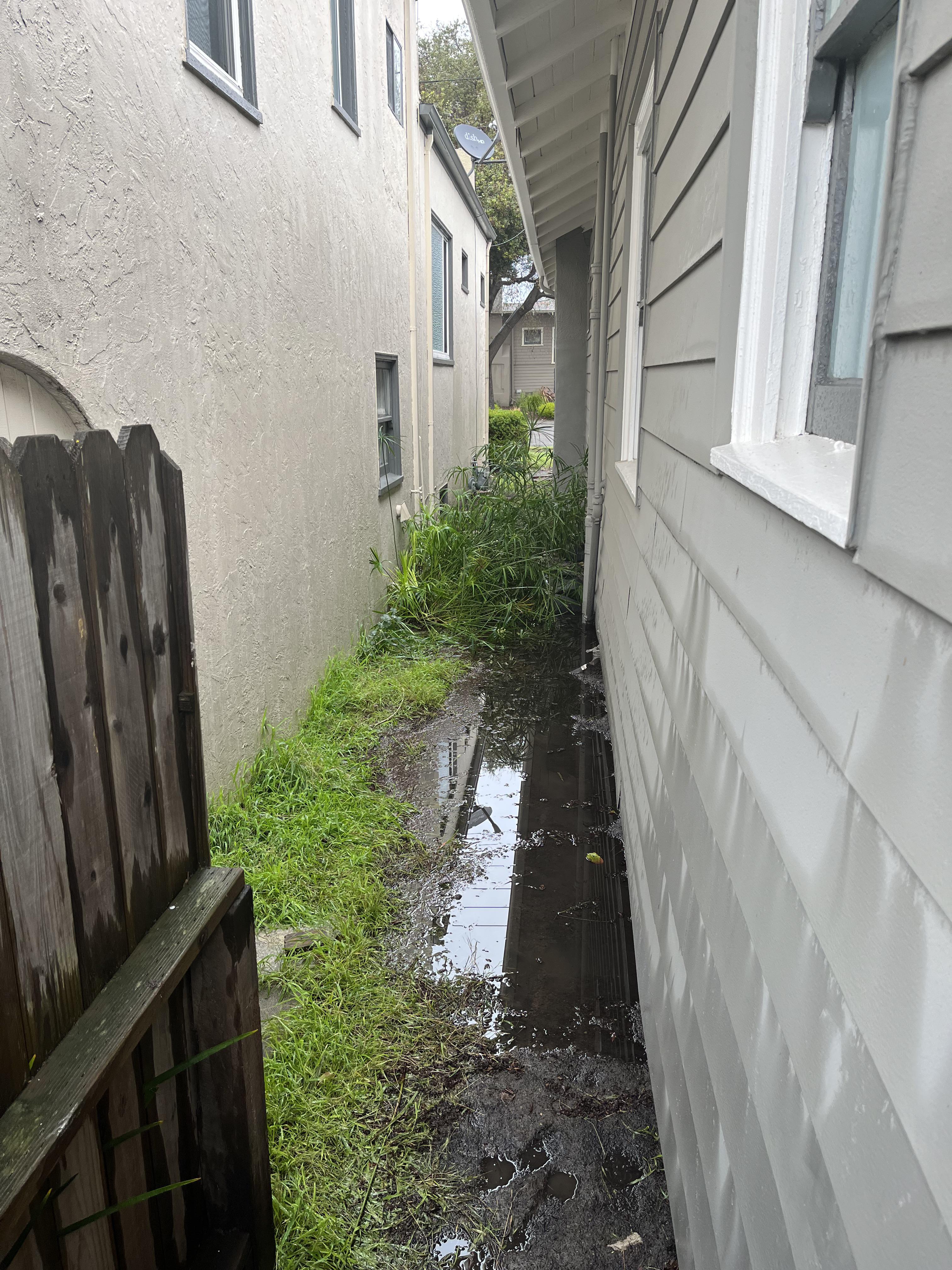 I have a very bad drainage problem between my house and our neighbors