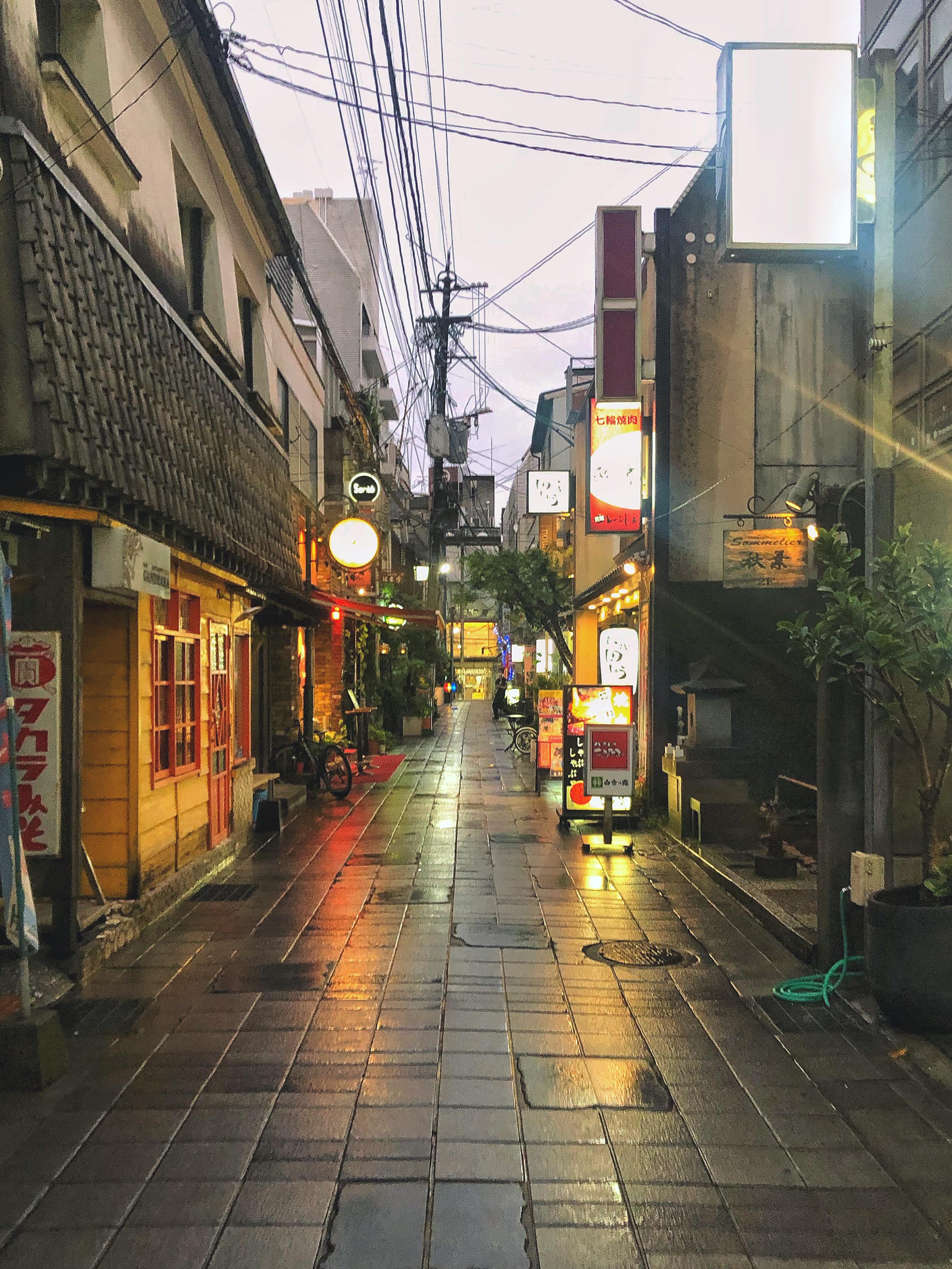 Random Street on the Walk Home Kagoshima City r/japanpics