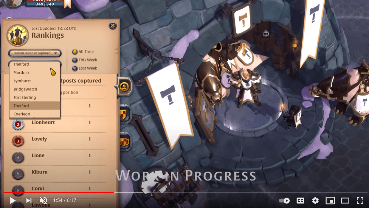 Caerleon faction hype?