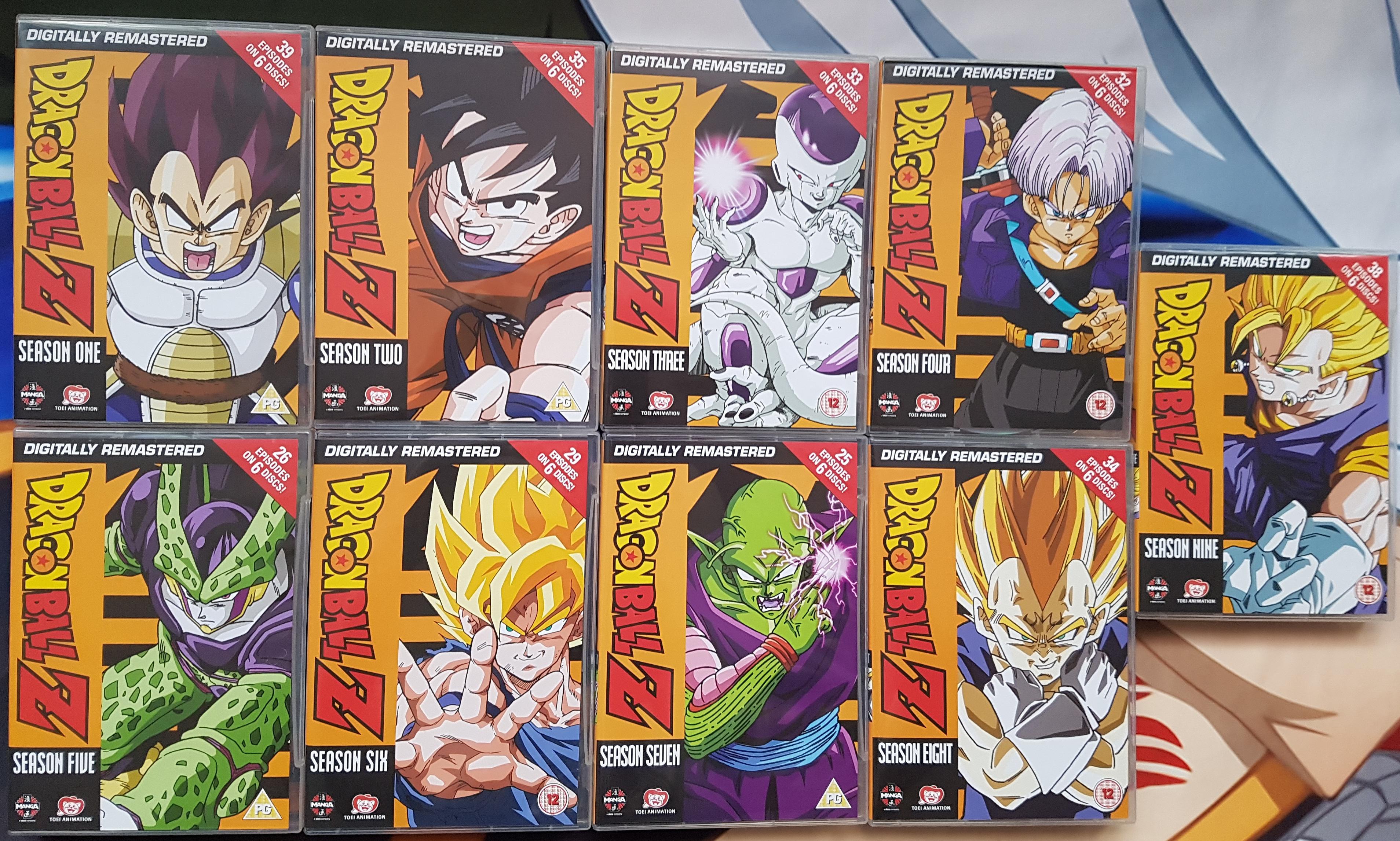 My complete DBZ collection dbz