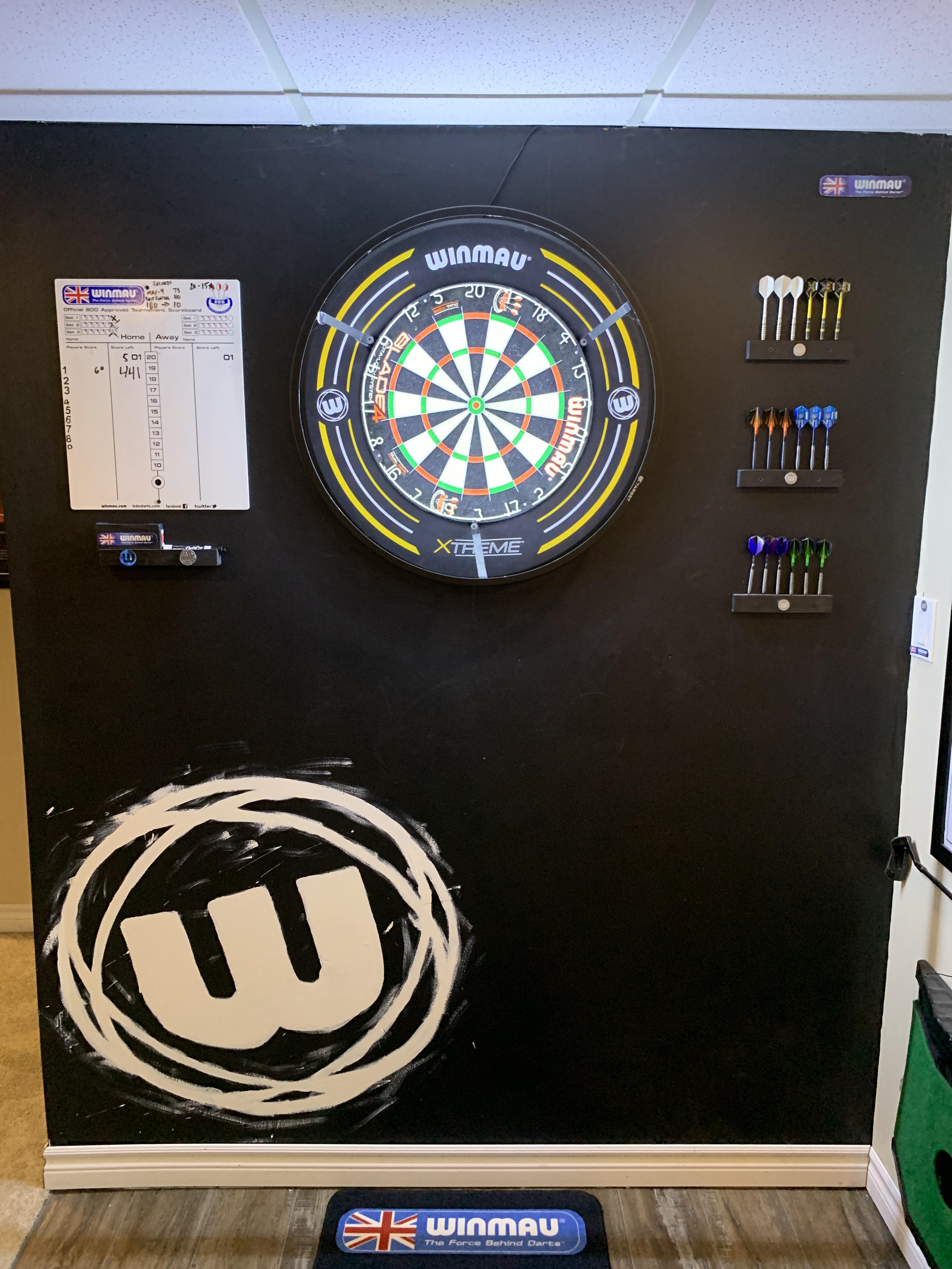 My darts set up r/Darts