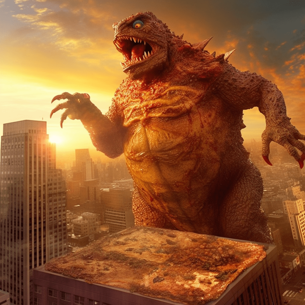 Pizza Kaiju r/midjourney