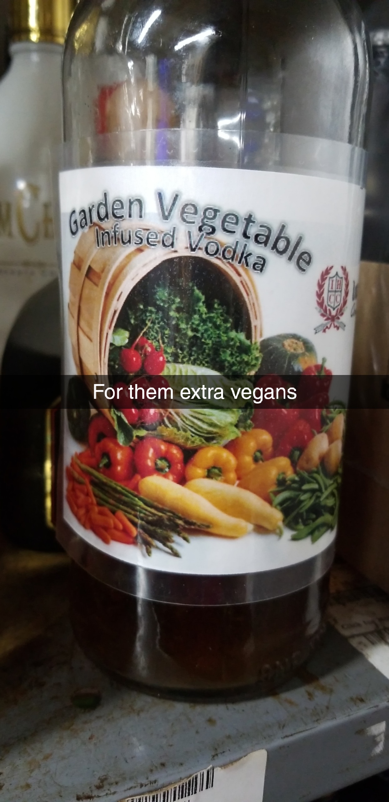 For them extra vegans vegan