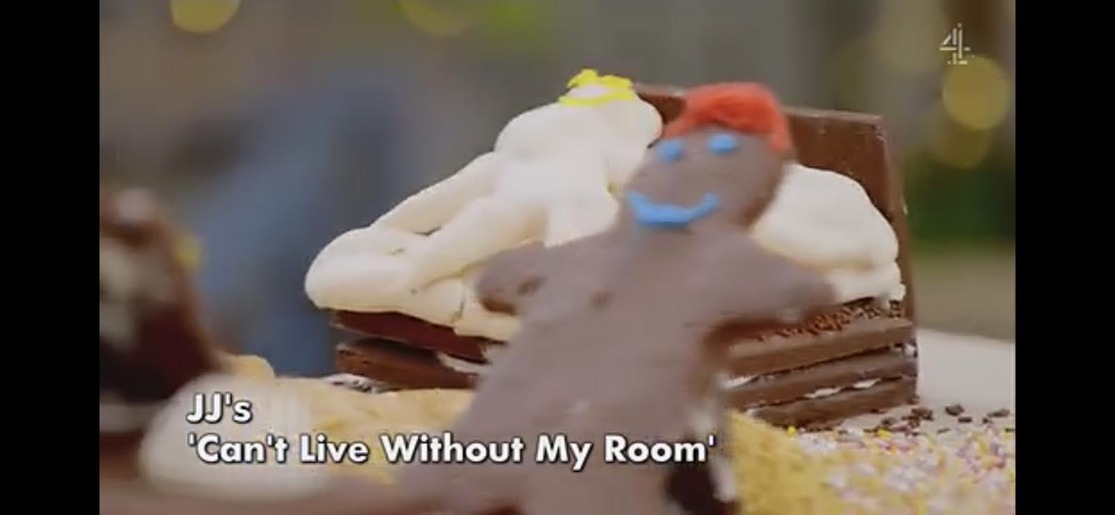 Loved the great British bake off episode tonight but jj your shite at