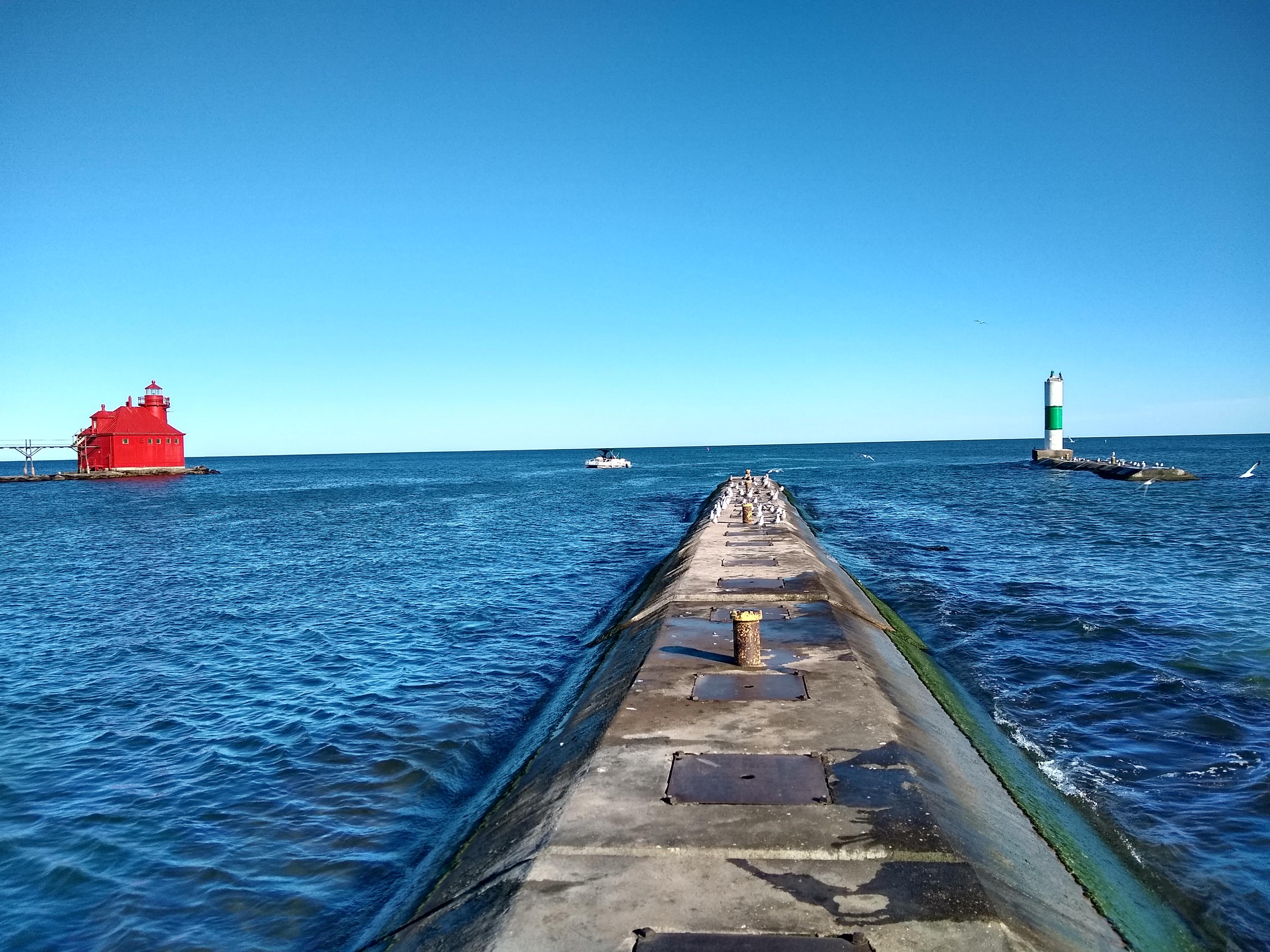 Lake Michigan, Sturgeon Bay Wi r/GreatLakesPics