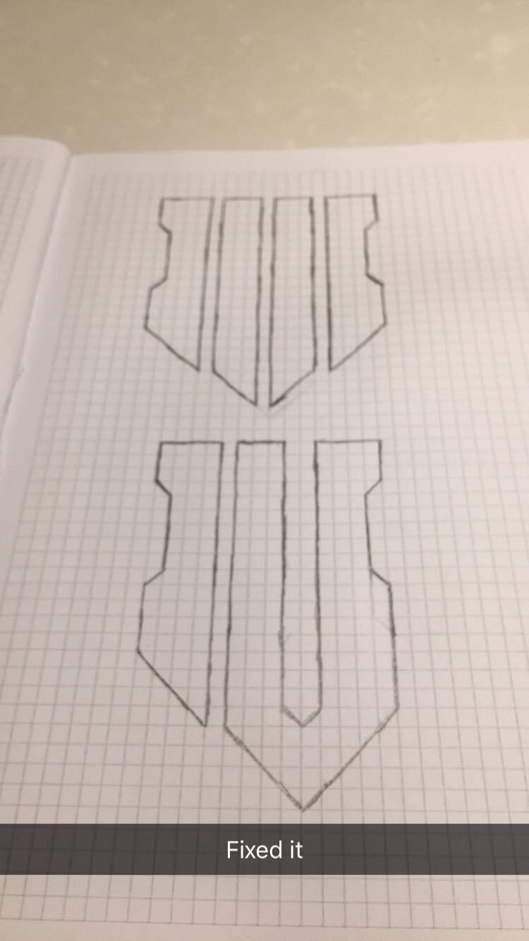 I fixed the Call Of Duty Black Ops 4 logo Blackops4