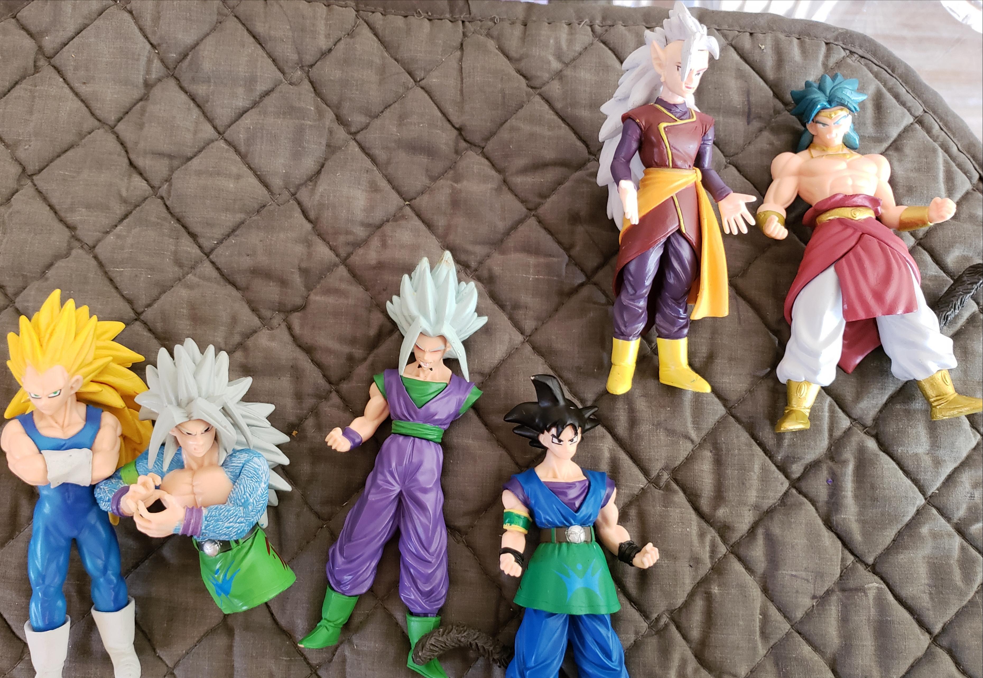 Some Genric Dbz figures I bought my son from ebay. I don't know who some of them are supposed to