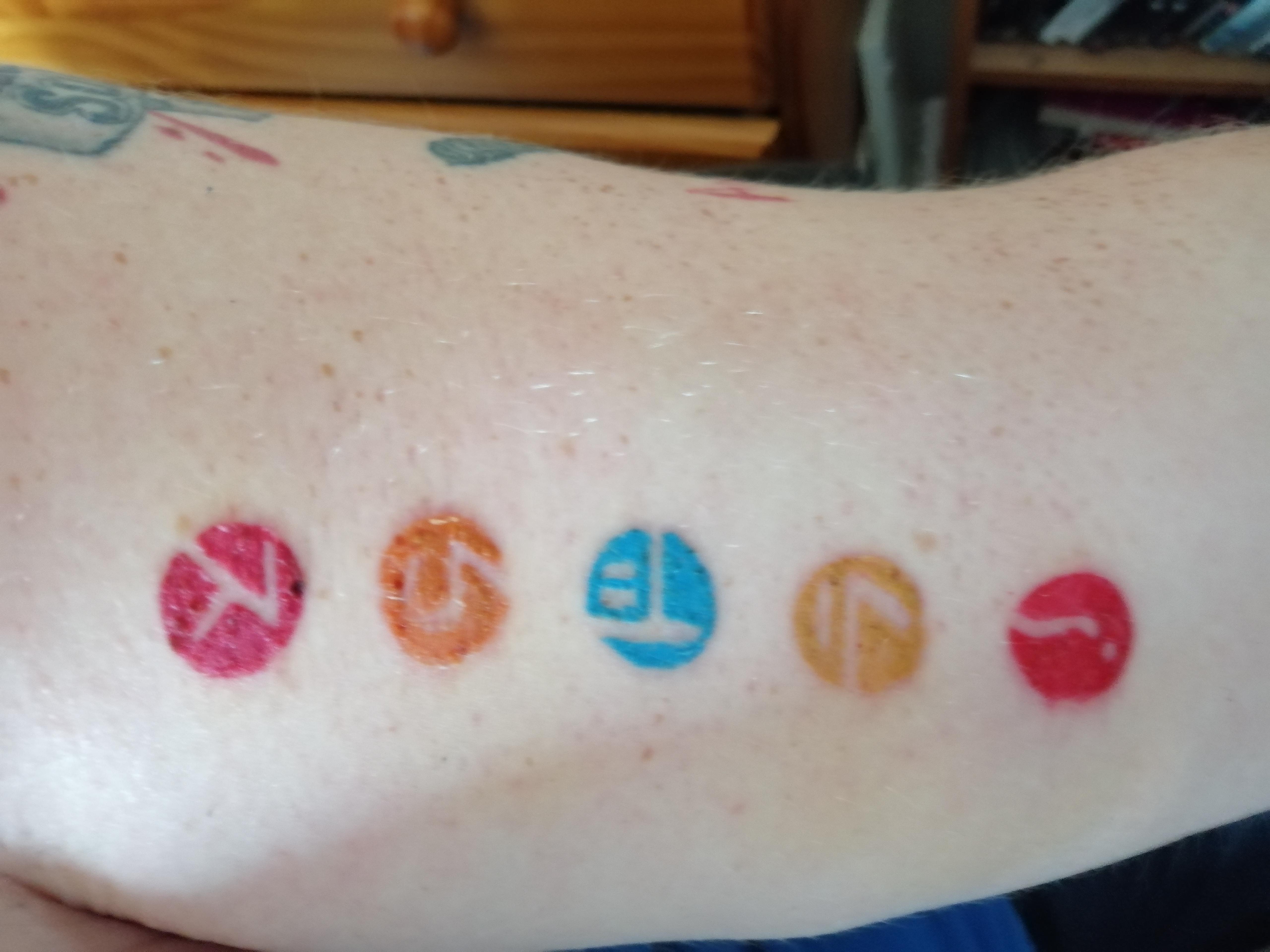 My tattoo of Toradora, I miss it too much anime