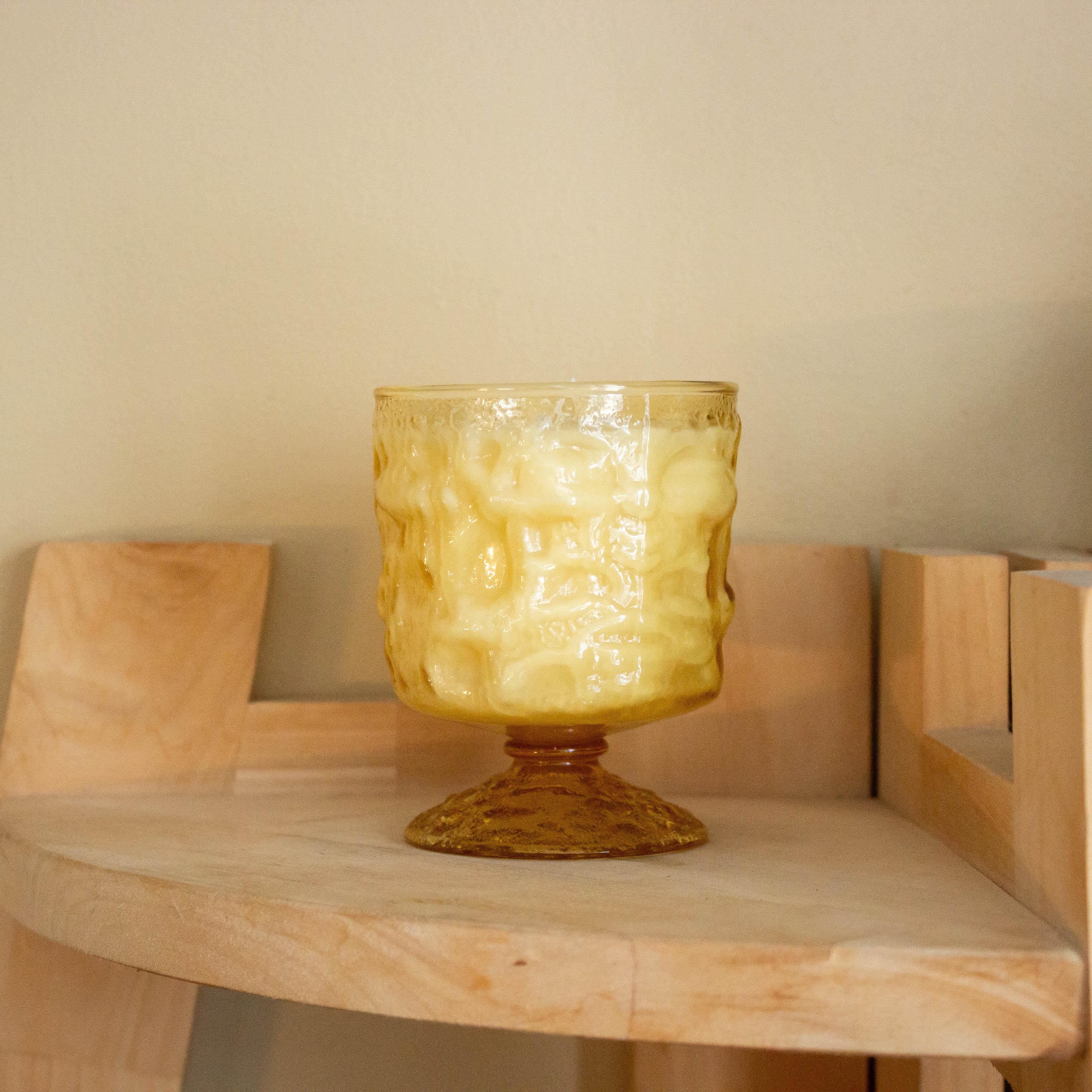 Decided to combine my love of candlemaking + all things vintage to