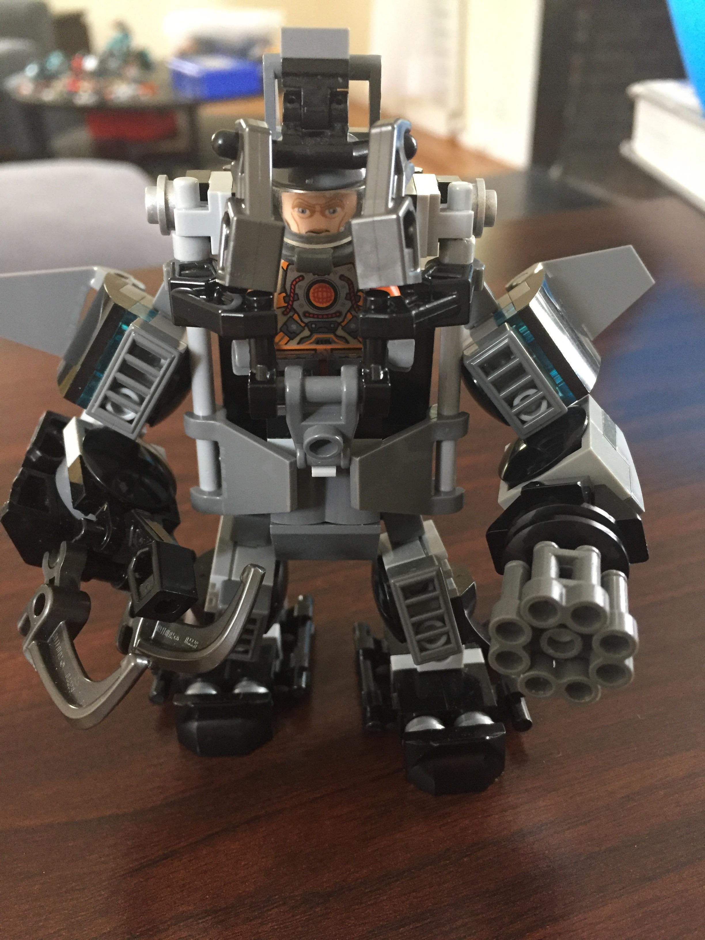 My brand new Lego mech build I made! lego