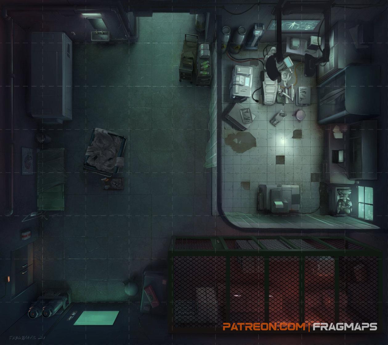 The Ripperdoc Clinic [Encounter Map] cyberpunk2020