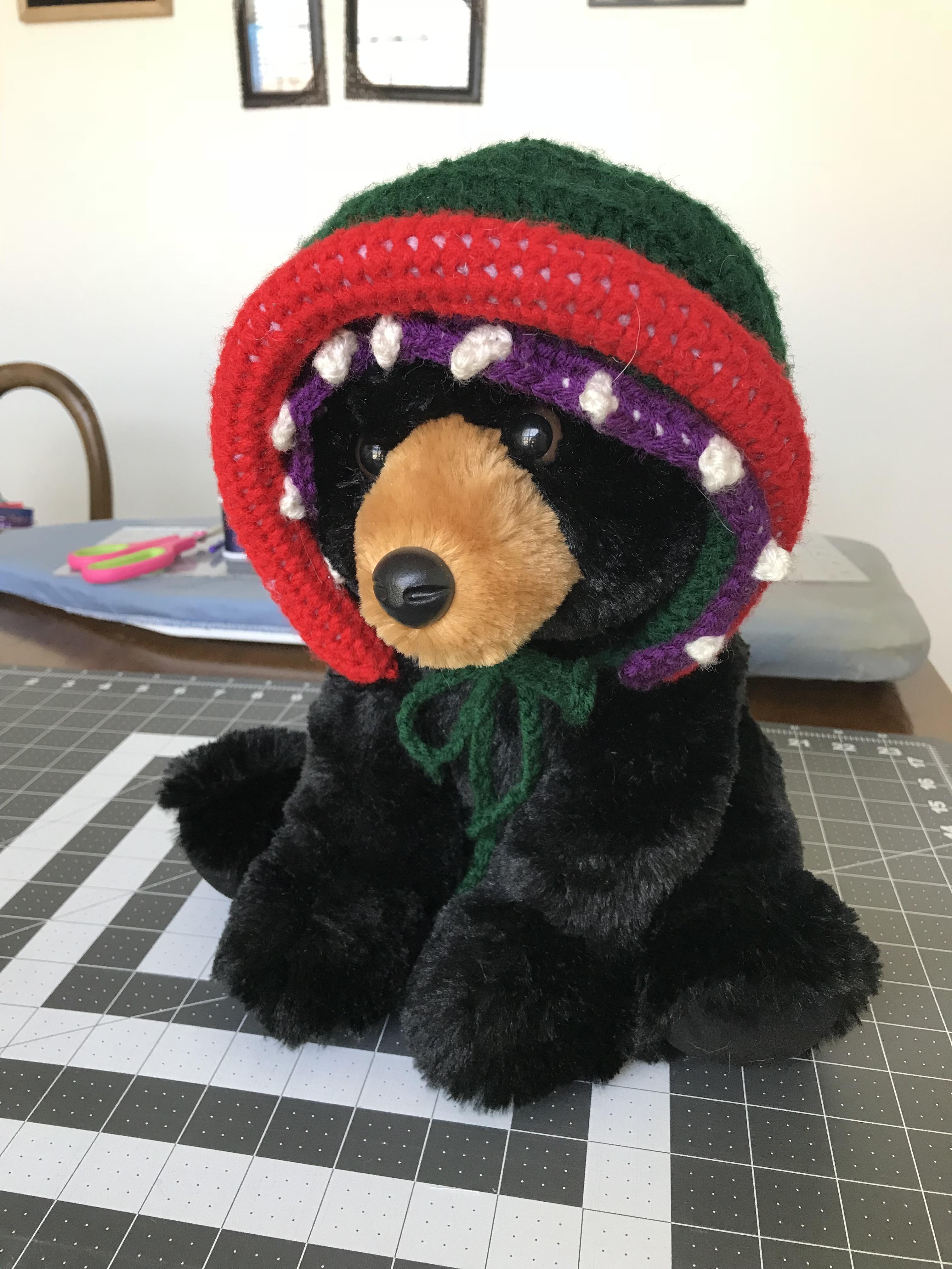 Audrey II Baby’s Halloween costume crochet