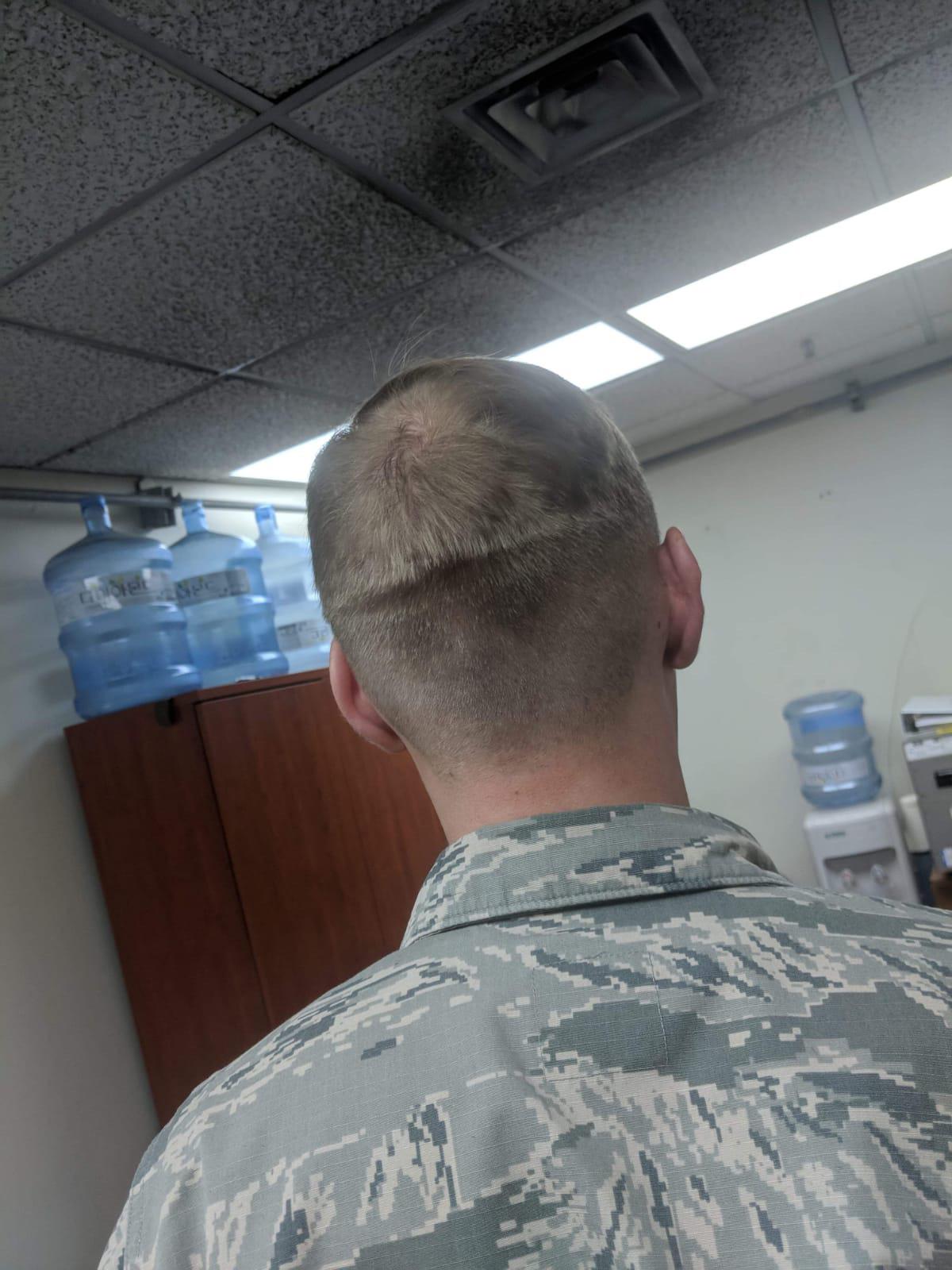 While stationed in Osan and you decide the BX barbers is where it’s at