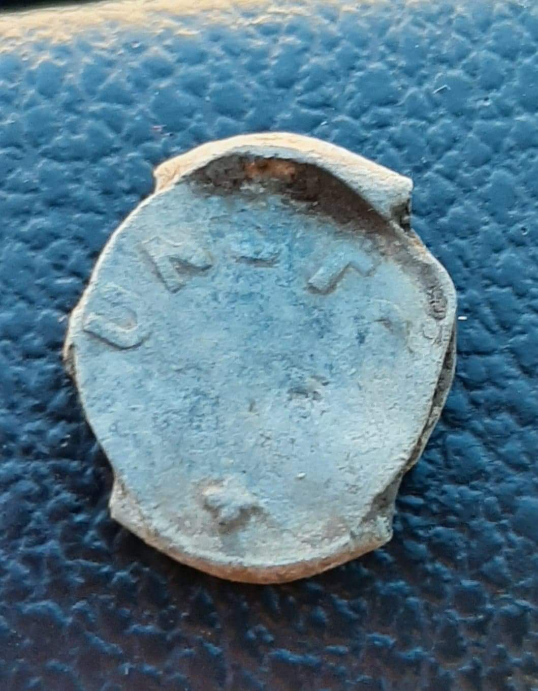 lead bag seal identification found county durham UK Any ideas on how to