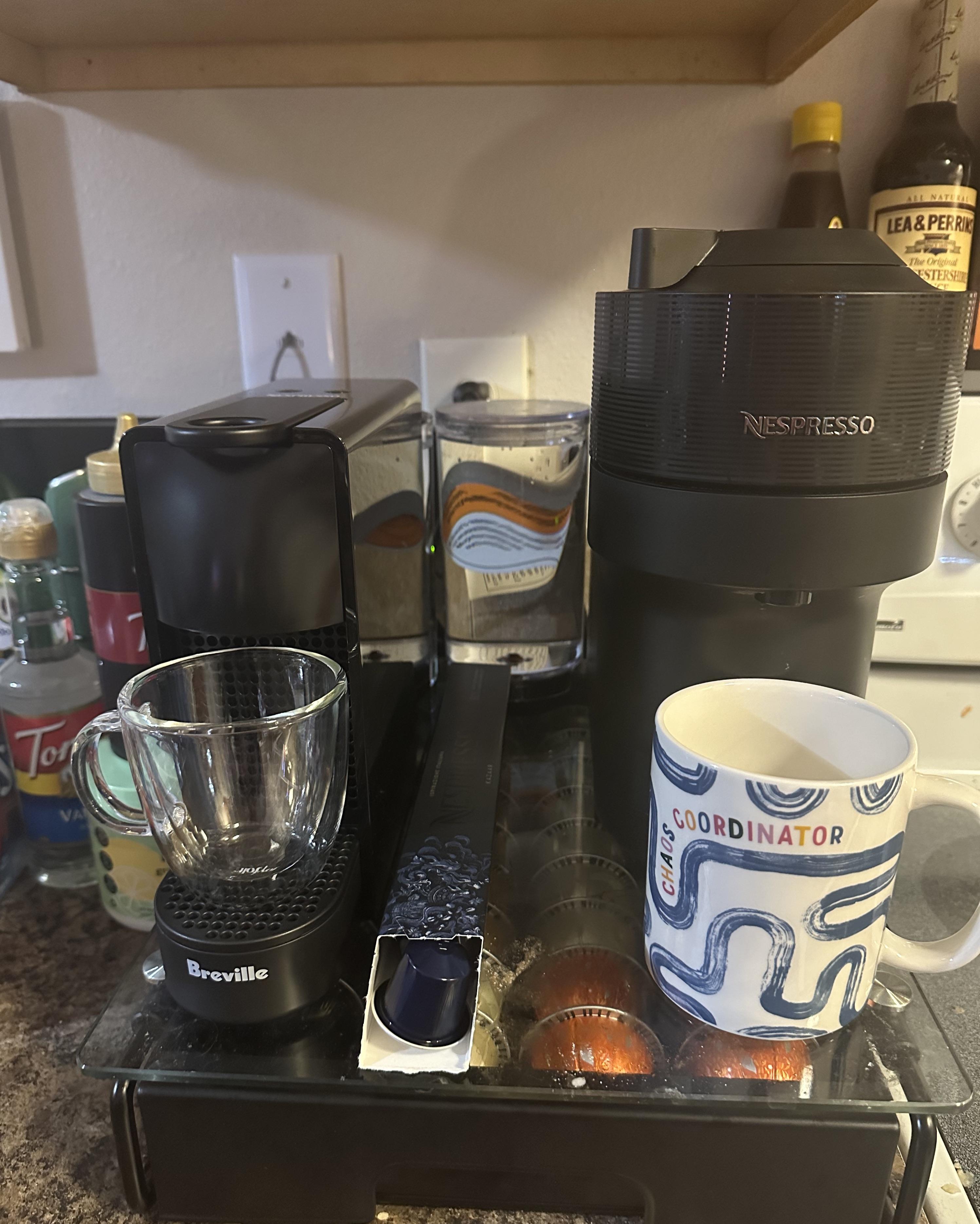Officially joined the two machine club r/nespresso