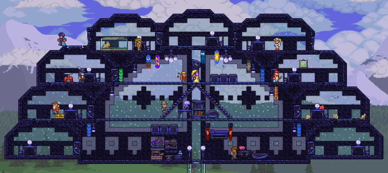 I won't be taking THIS marbleous base for granite! r/Terraria