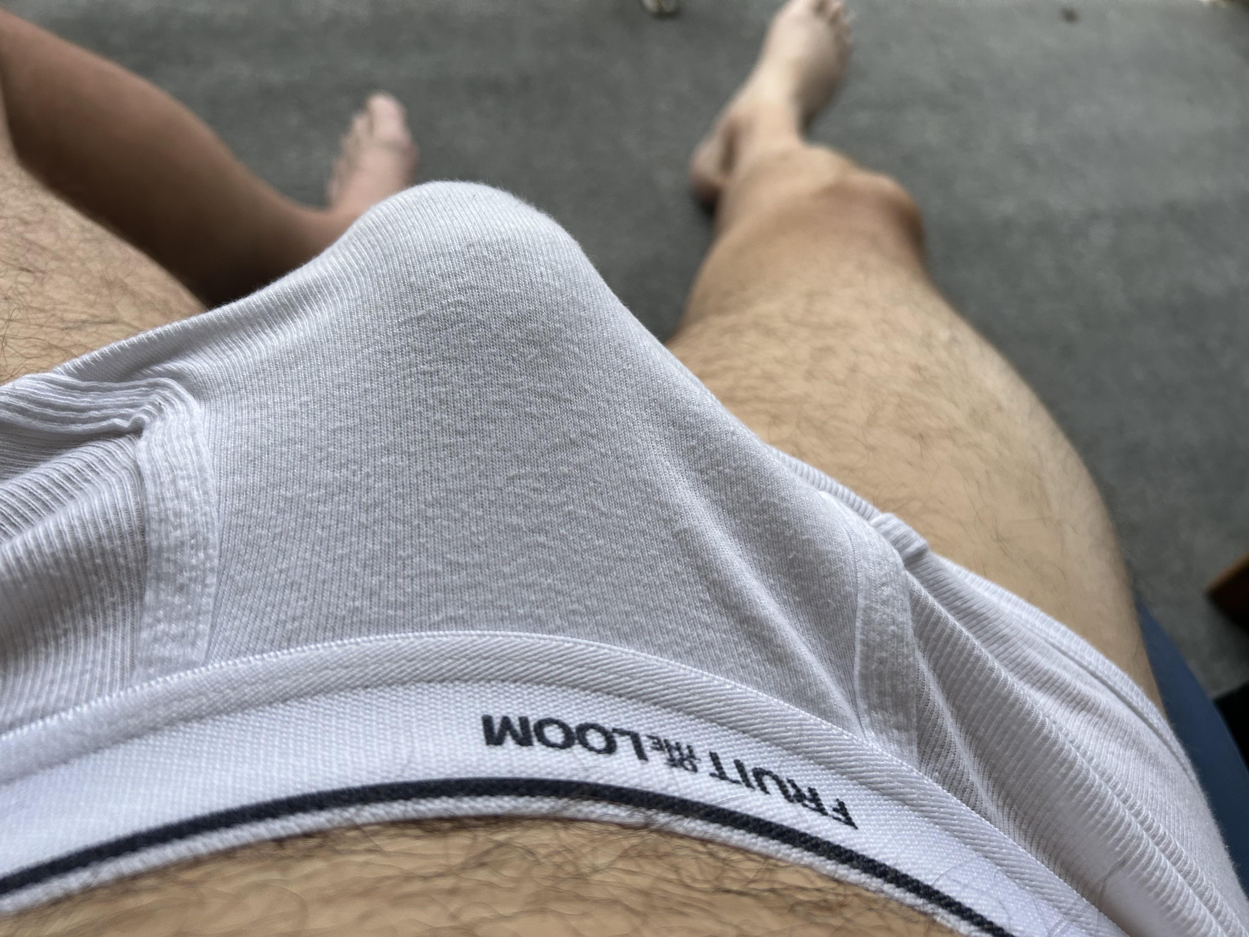 Fruits today always get me boned when I slide them on! : tightywhities