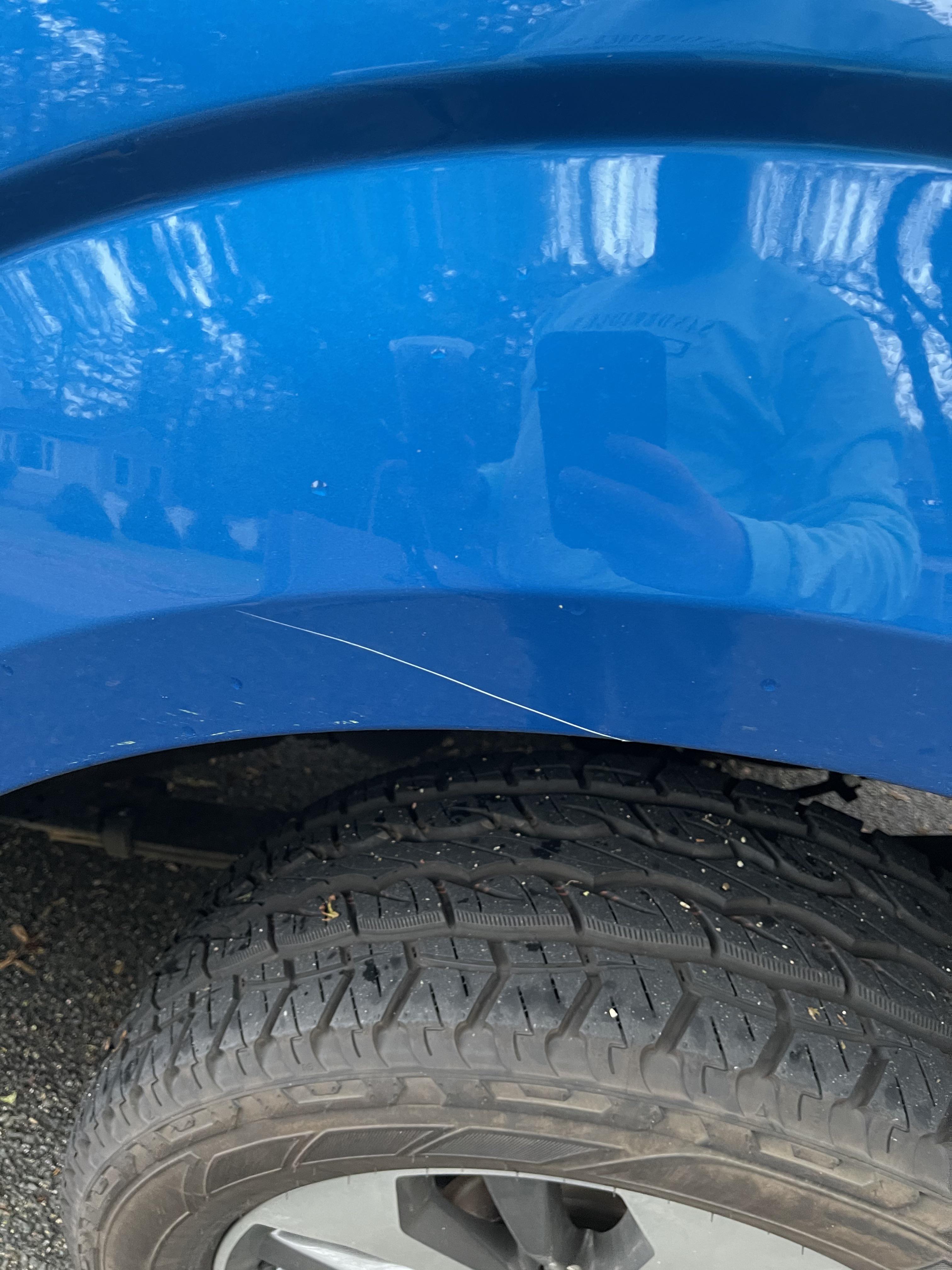 You guys think I can make this look decent with OEM touch up paint pen