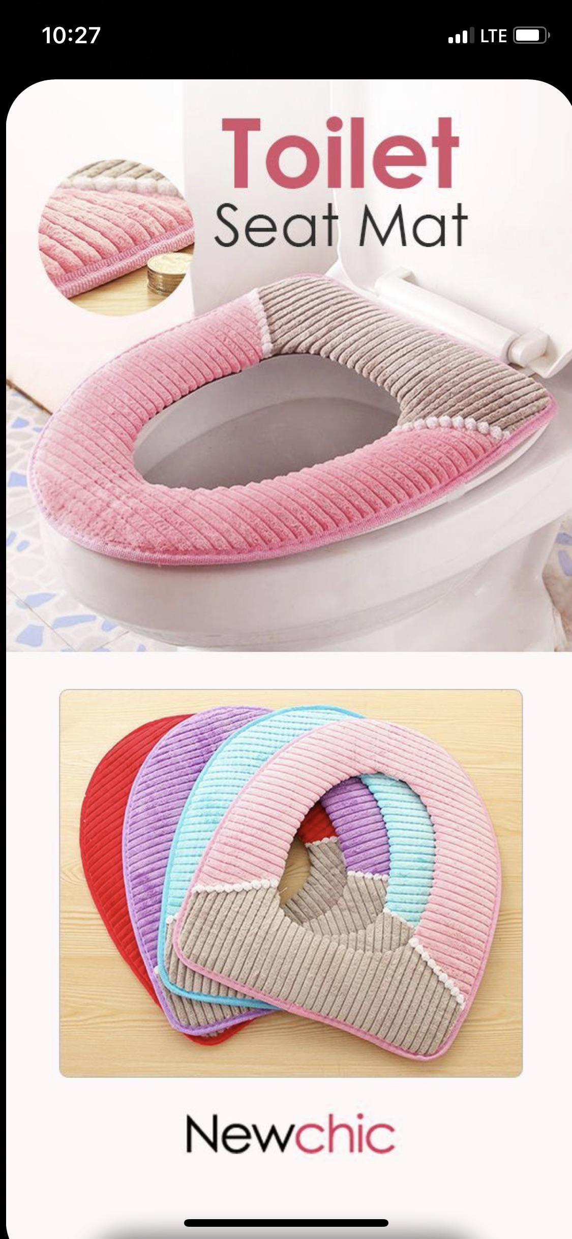 Fabric toilet seats r/ofcoursethatsathing