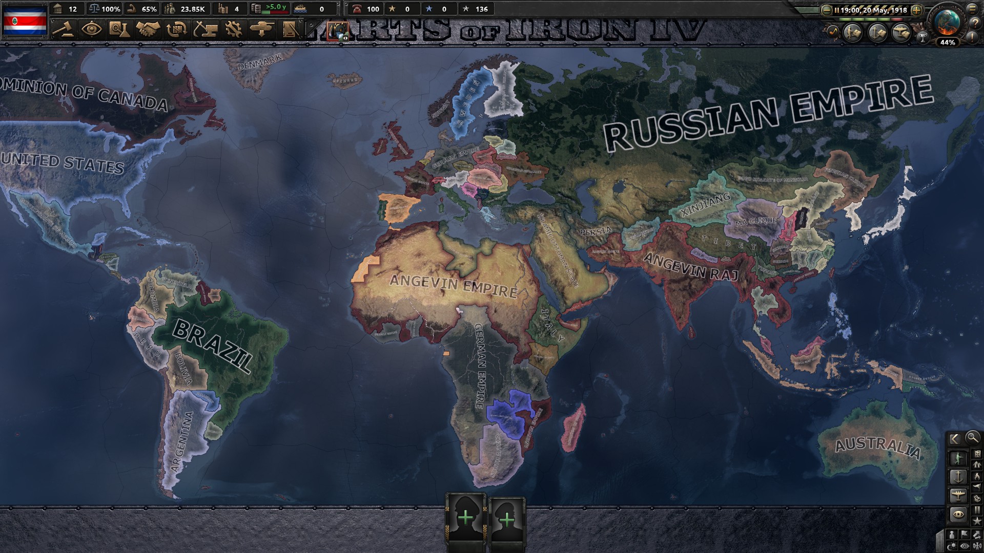 Played the great war redux as the UK, rate my amazing and accidental