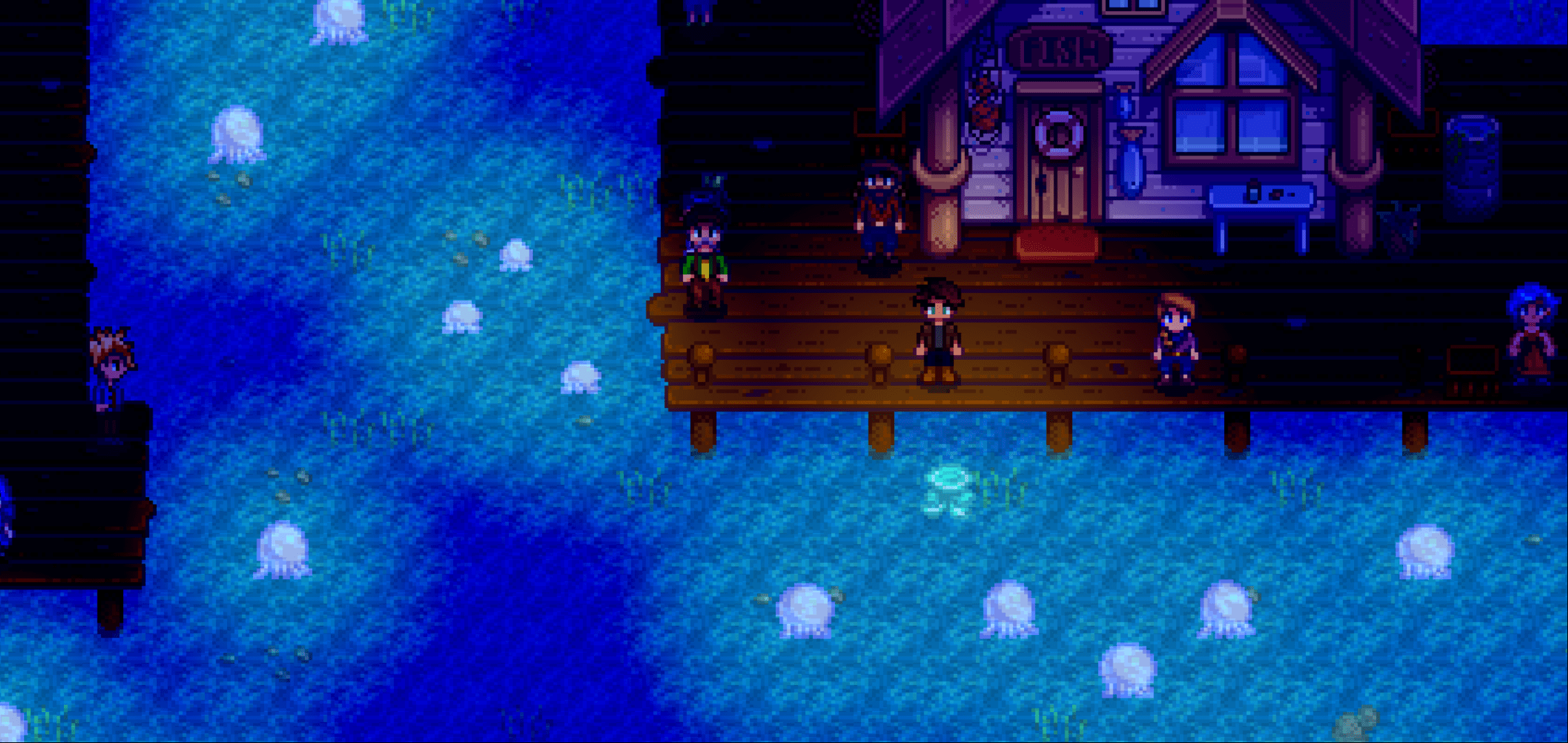 Rare Green Jelly swam to me on Year 1 ! r/StardewValley