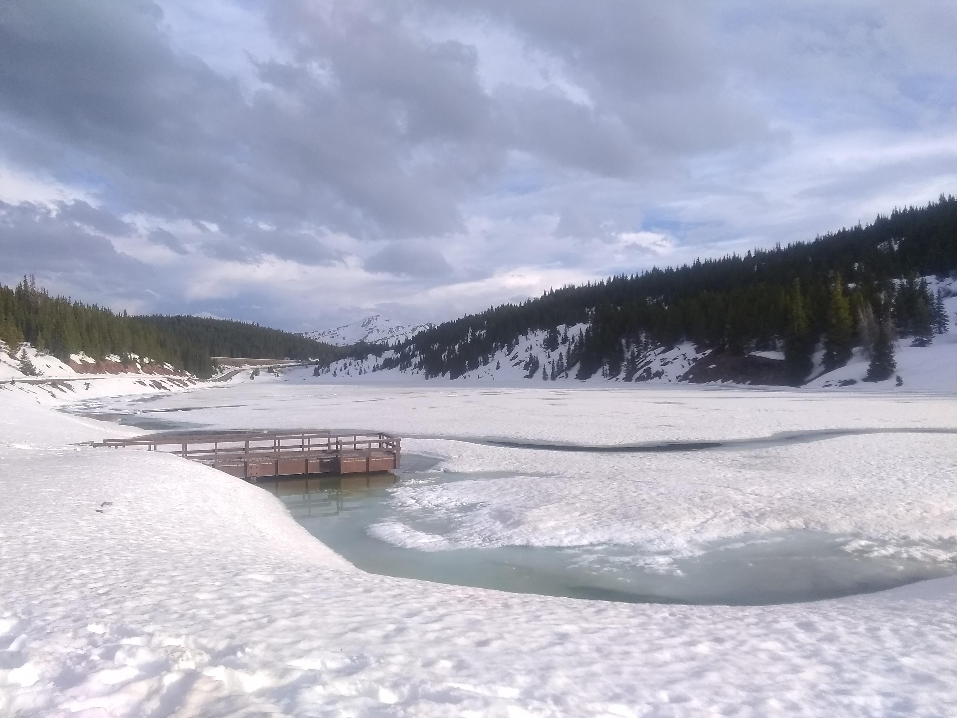 The melt Black Lakes, Vail Pass Summit area r/Colorado