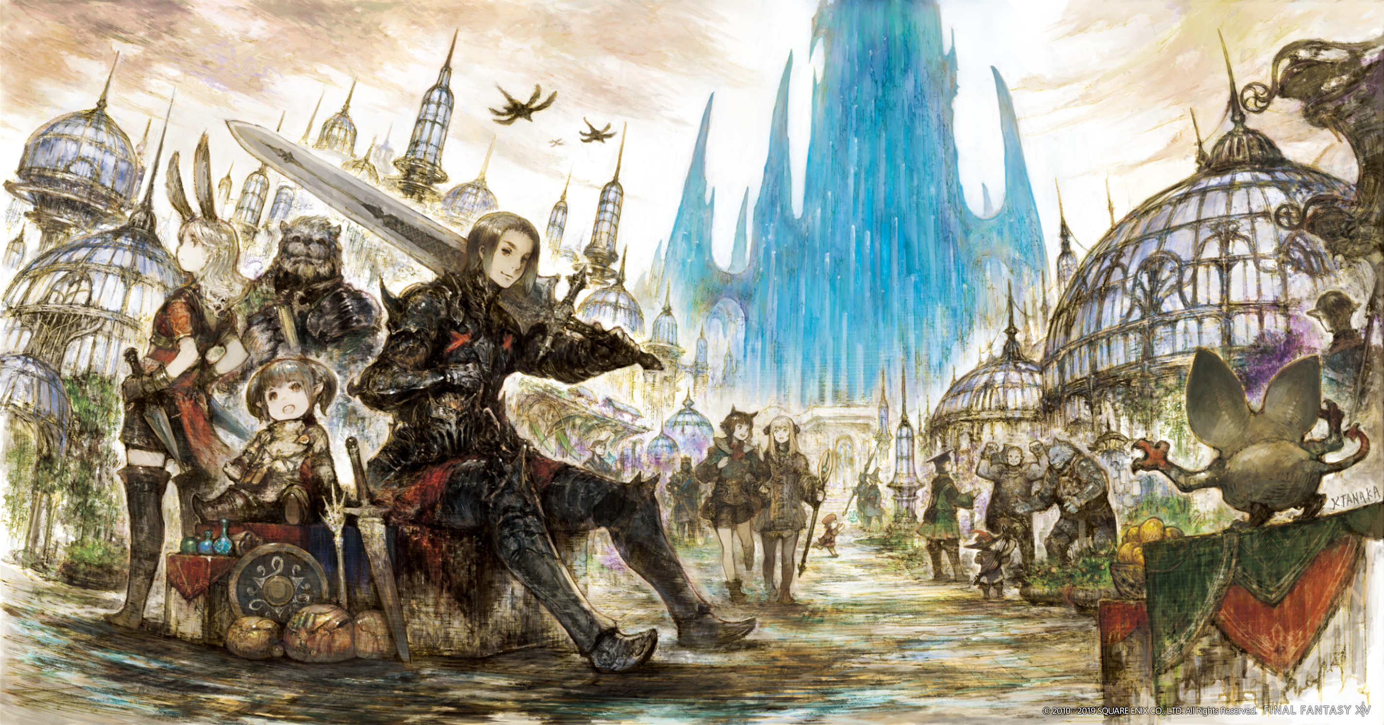 The Crystarium art from the Live Letter LII. r/ffxiv
