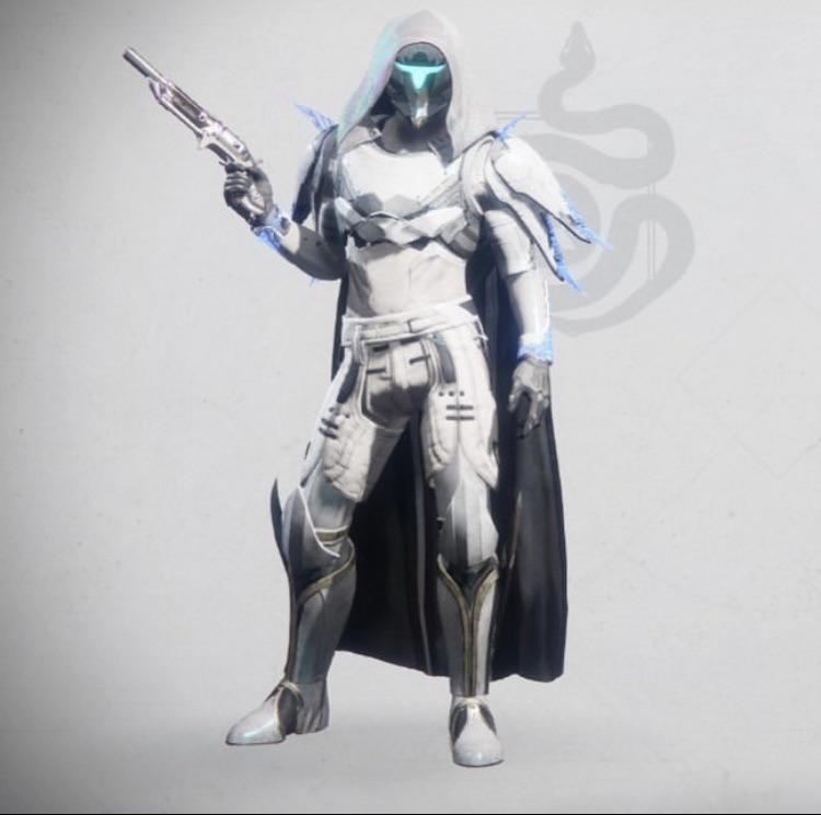 My hunter from last season. HelmEmpyrean Cartographer Mask. ArmsGrips
