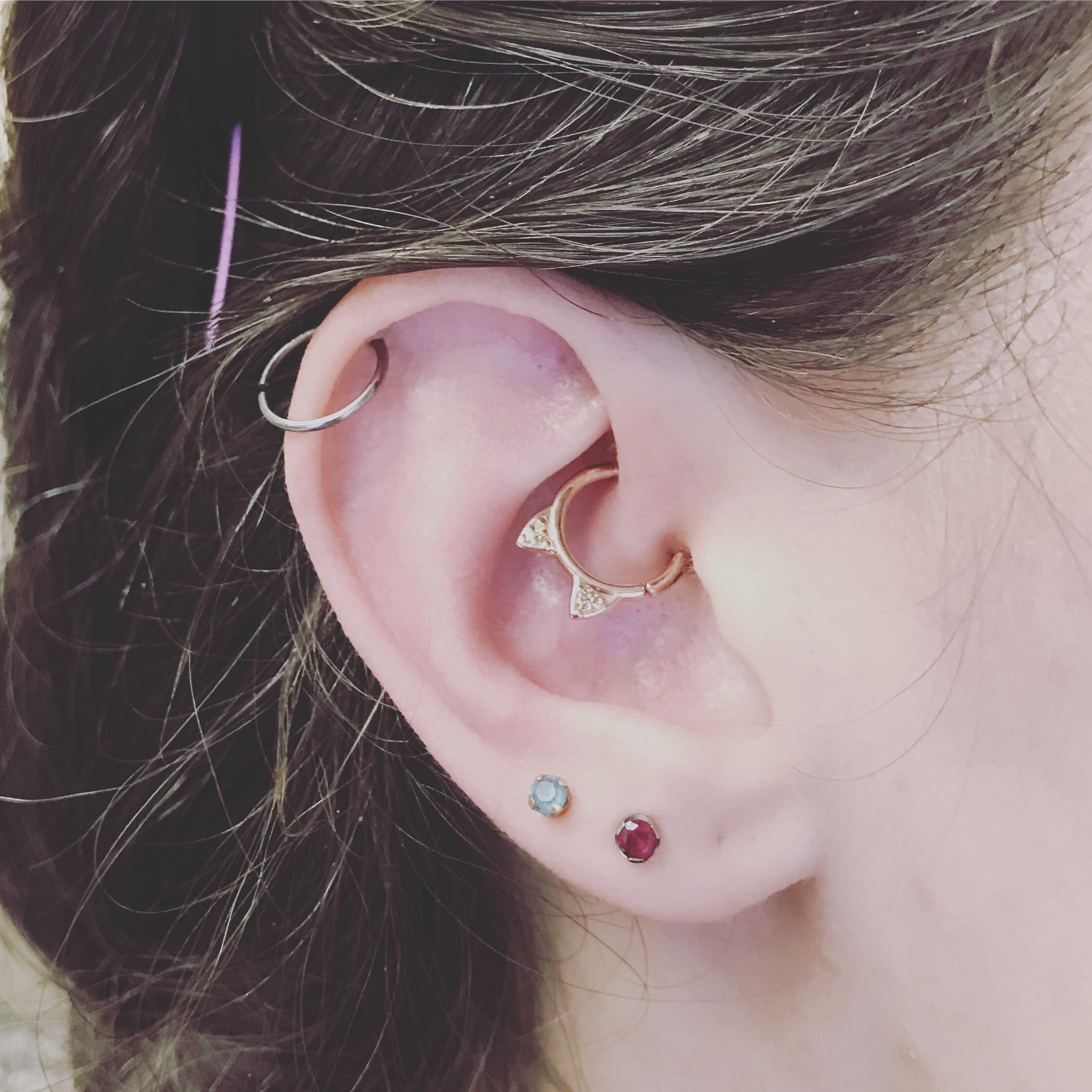 Meow Ring Daith Piercing! r/piercing