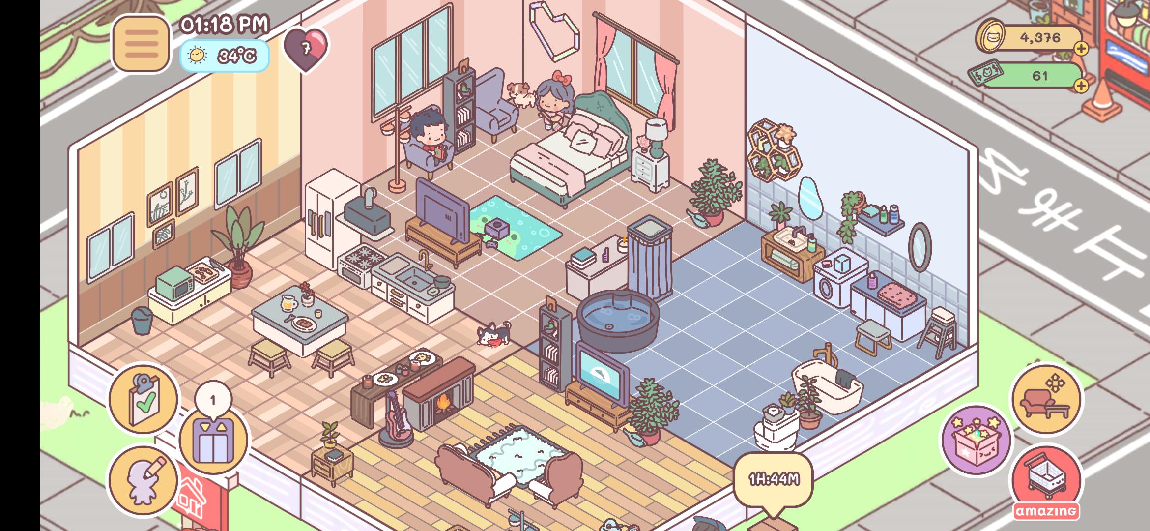 Found Pocket Love in Playstore and I started to love and get hooked