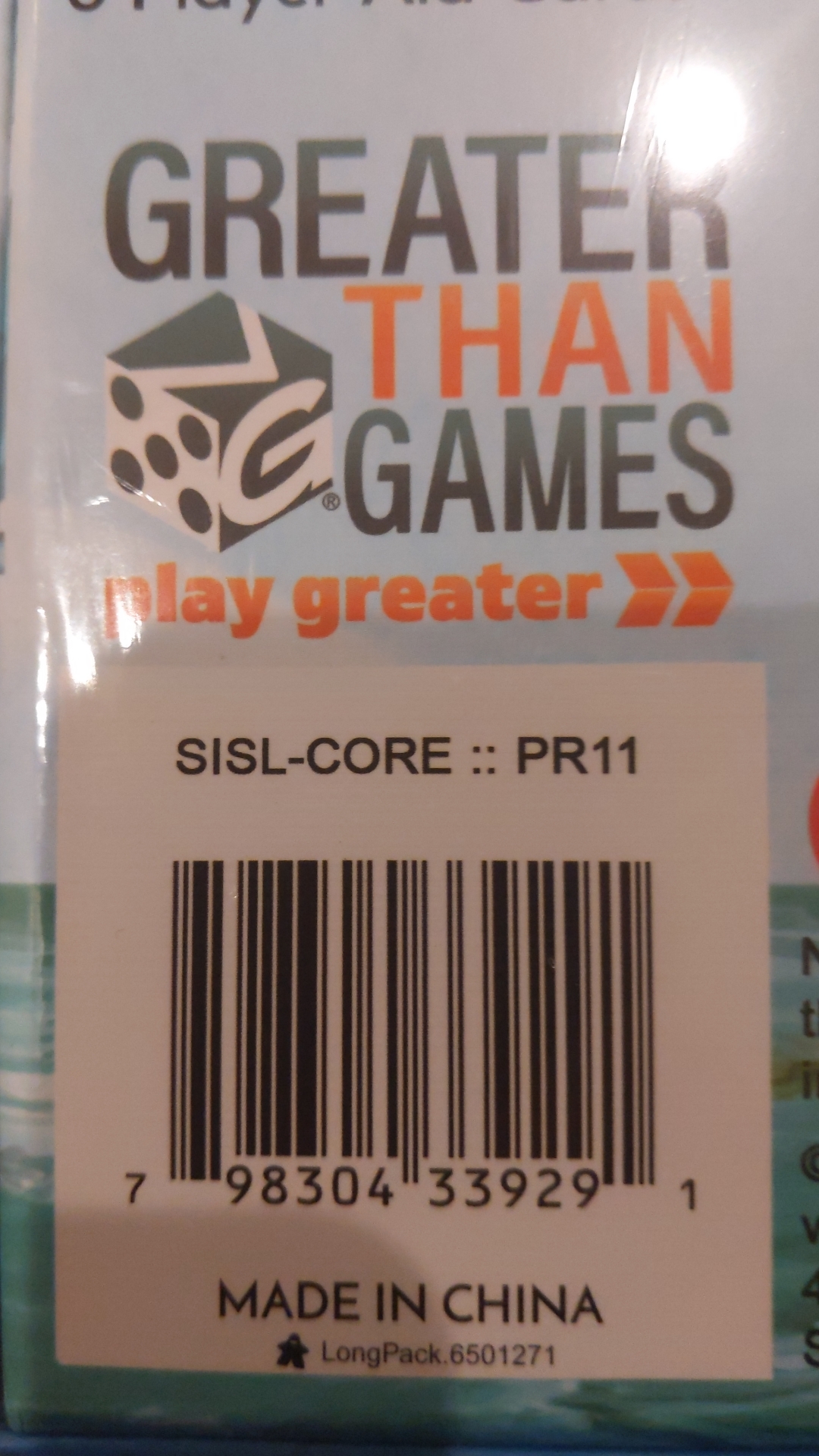 SISLCORE PR11 above UPC Does this mean Eleventh Printing? r