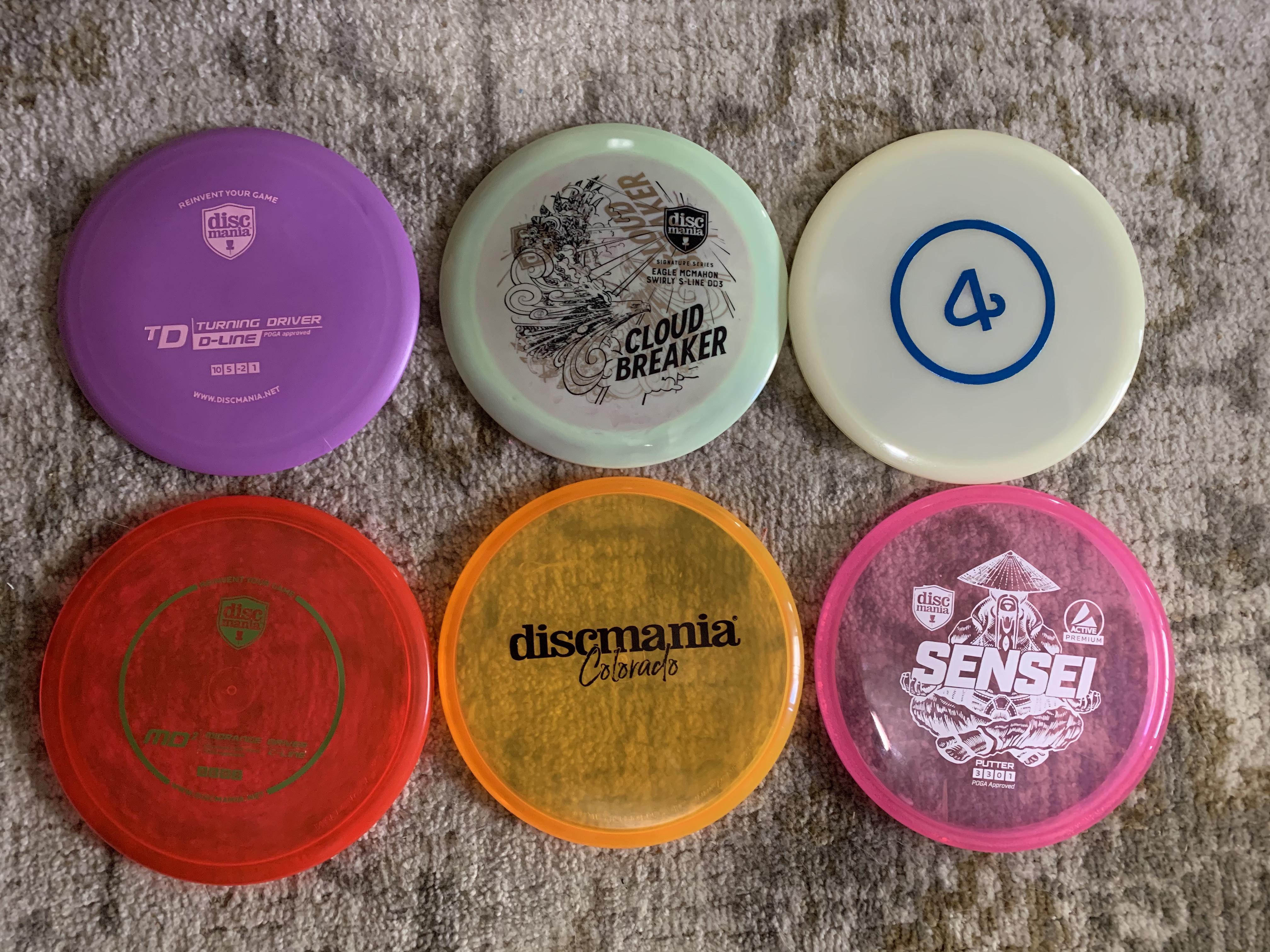 2019 Discmania Mystery Box Haul (details in comments) r/discgolf