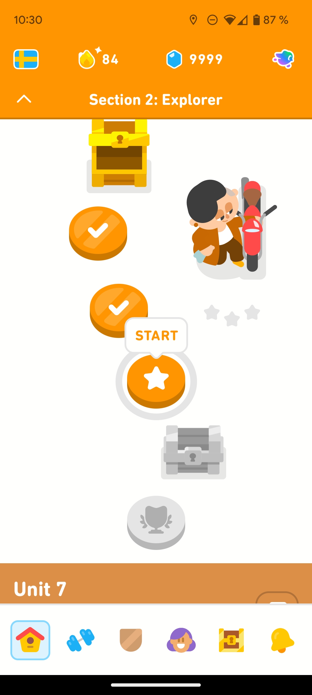 9999 Gems r/duolingo