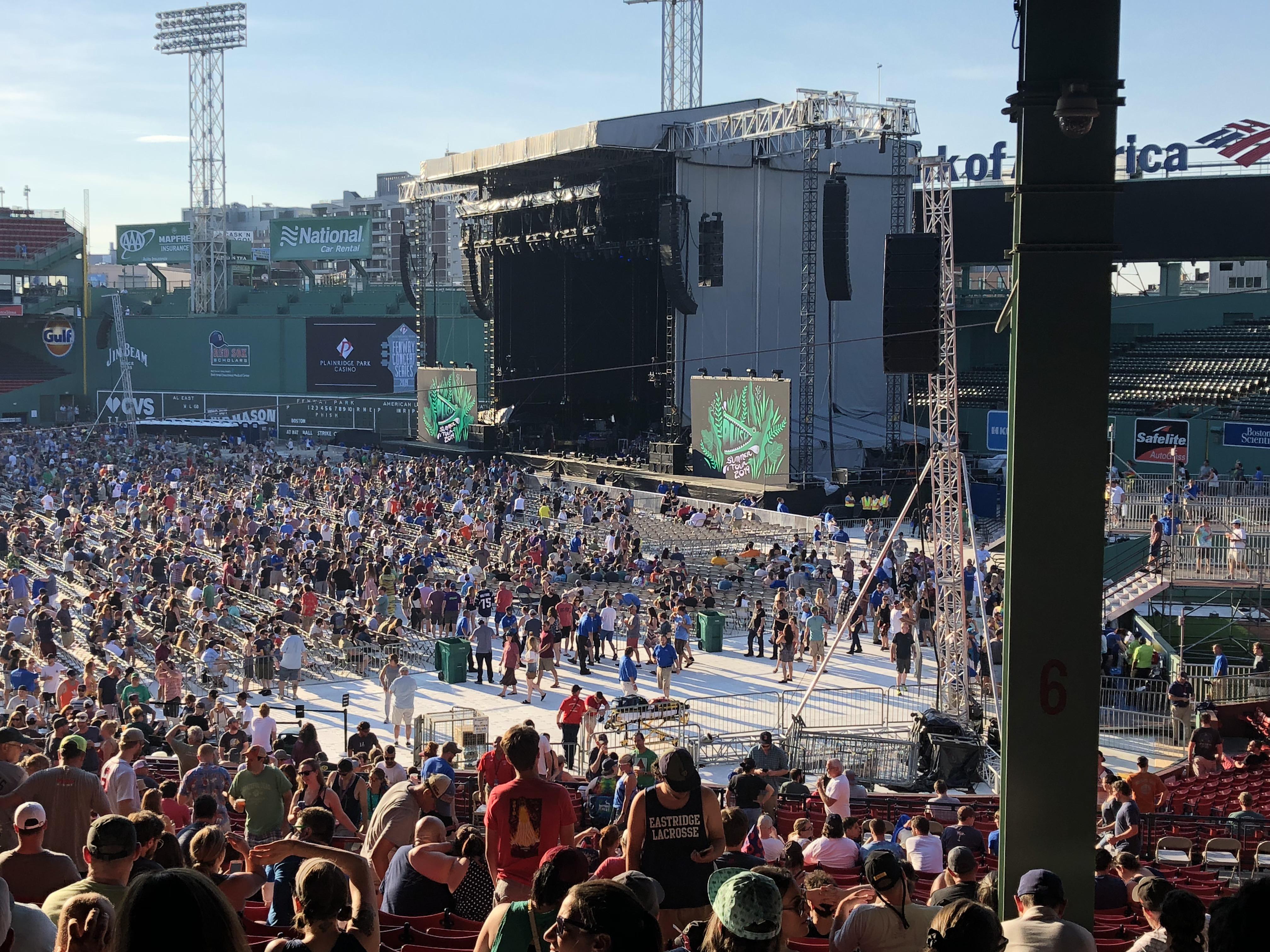 View from my first ever Phish Concert! r/phish