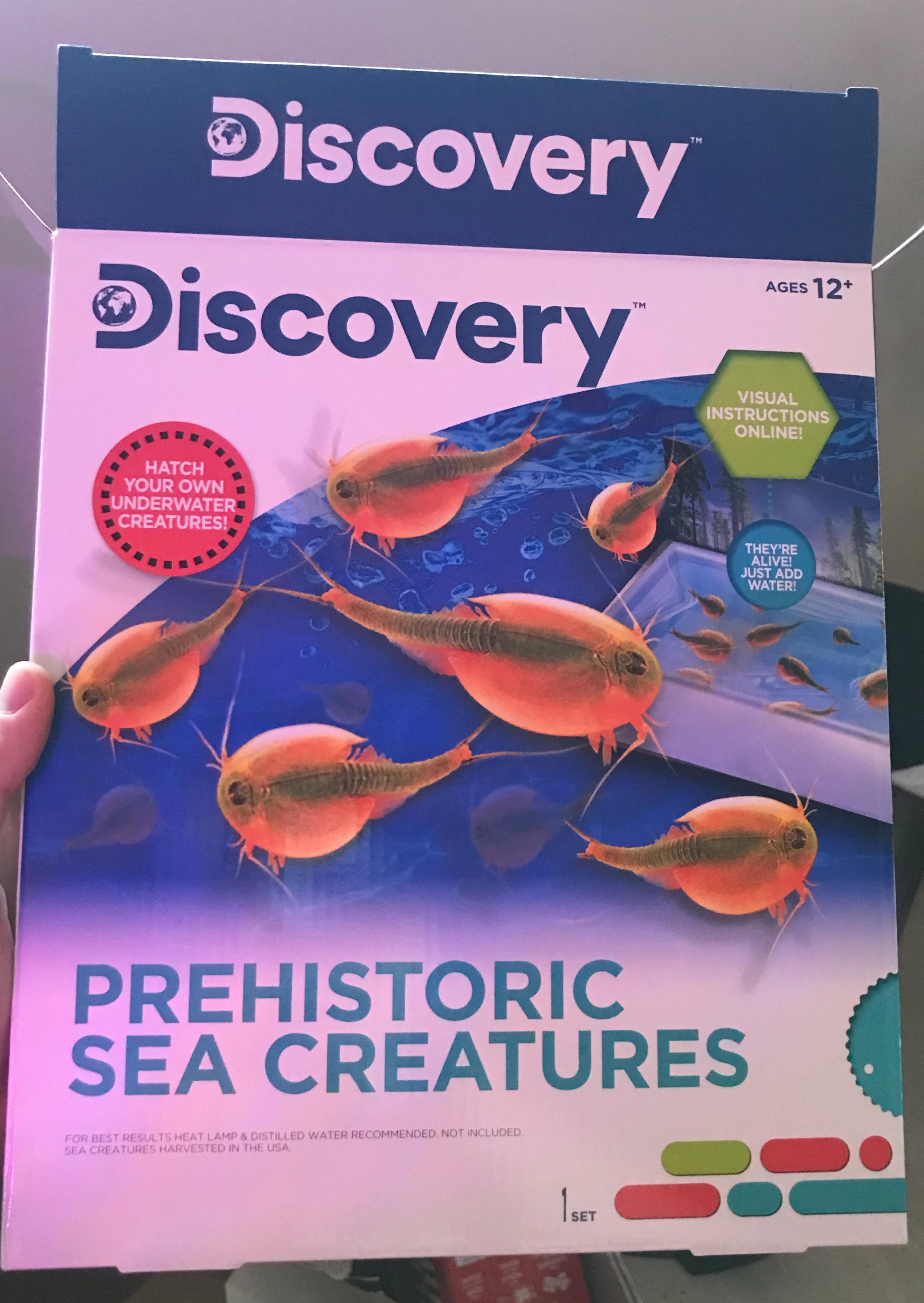 Prehistoric Sea Creatures Discovery Review Instructions