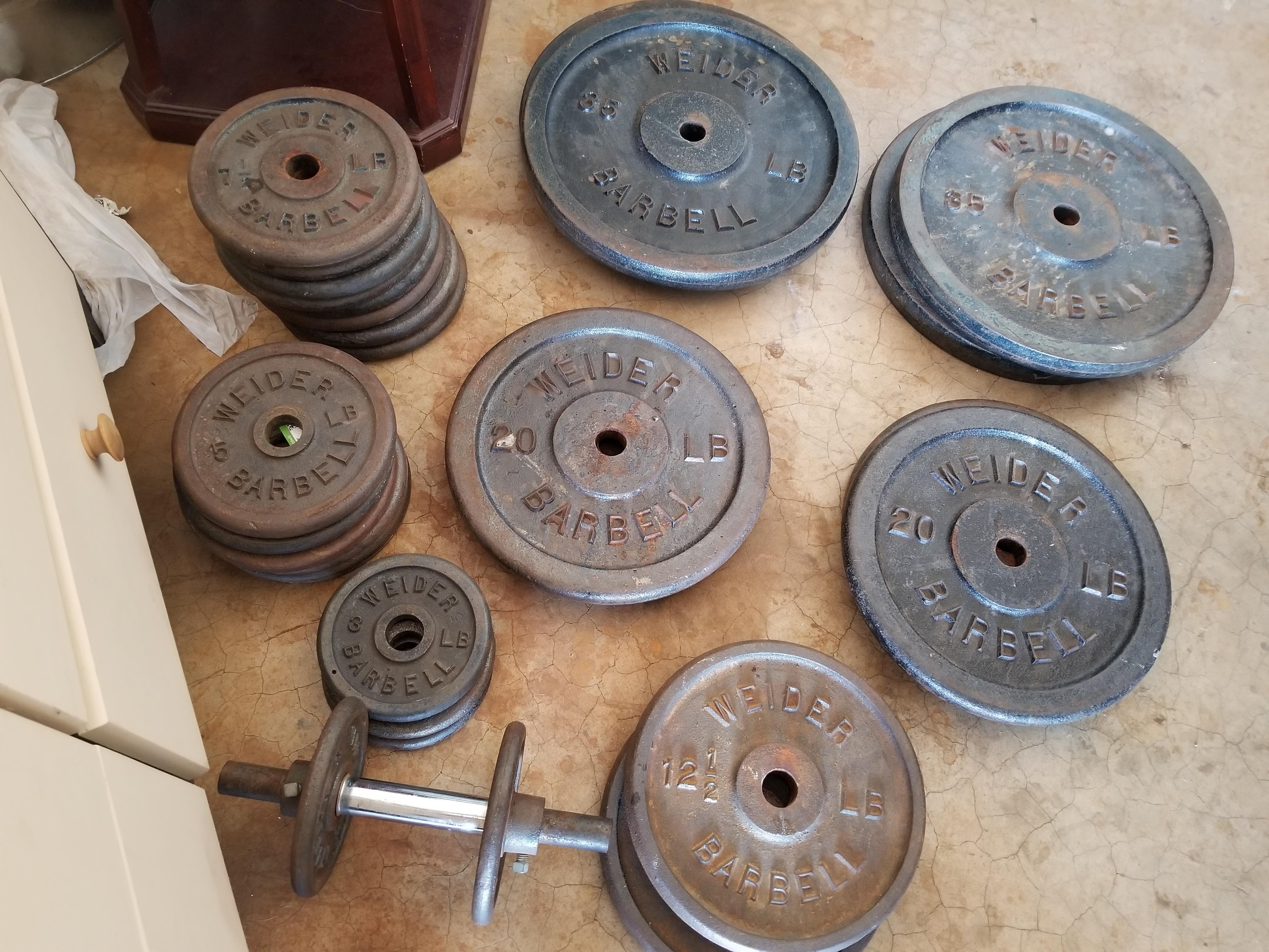 Weider goodwill find. Anyone know the age? r/homegym