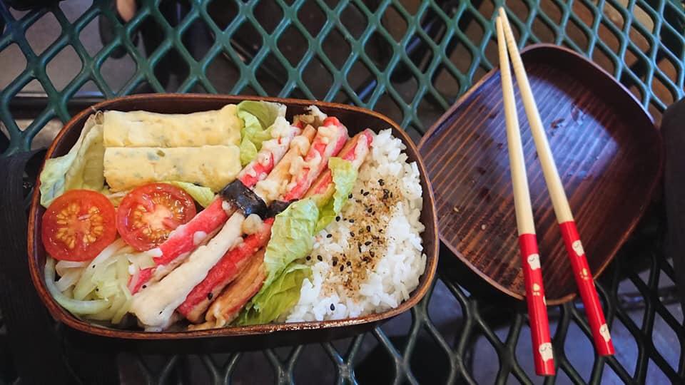 Made this box for my husband r/Bento