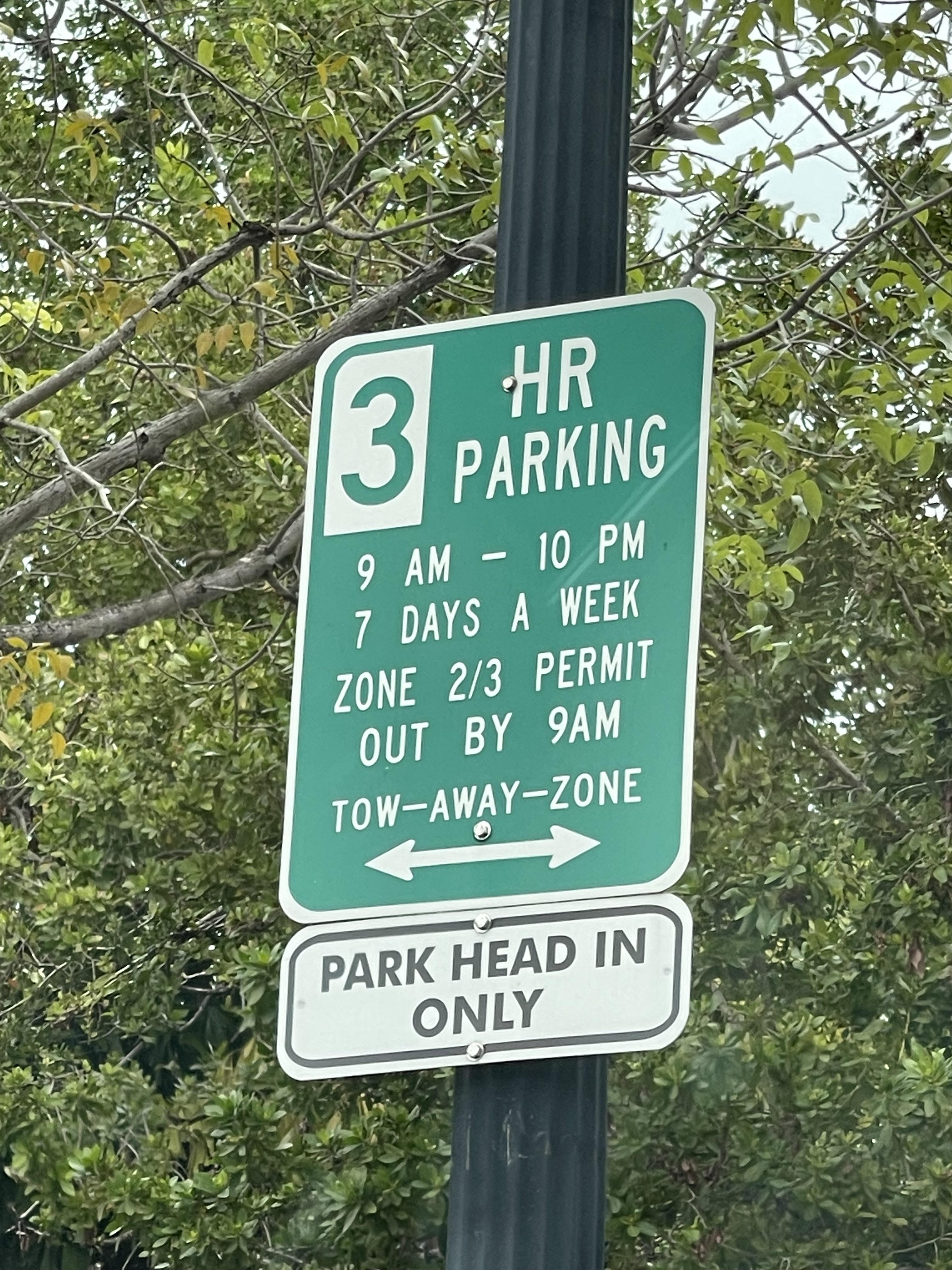 I'm new to the area and was wondering what this sign meant in flamingo